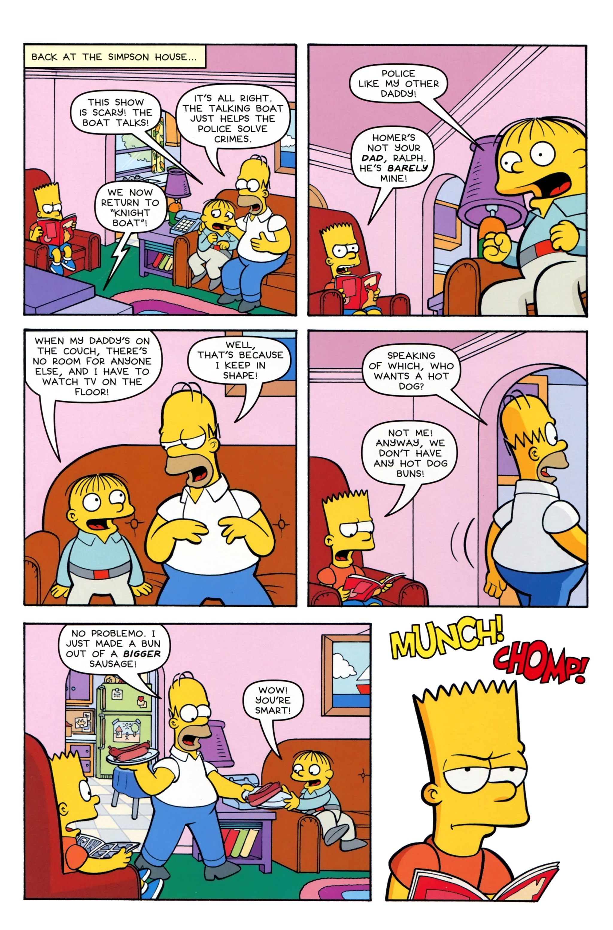 Read online Simpsons Comics comic -  Issue #222 - 12