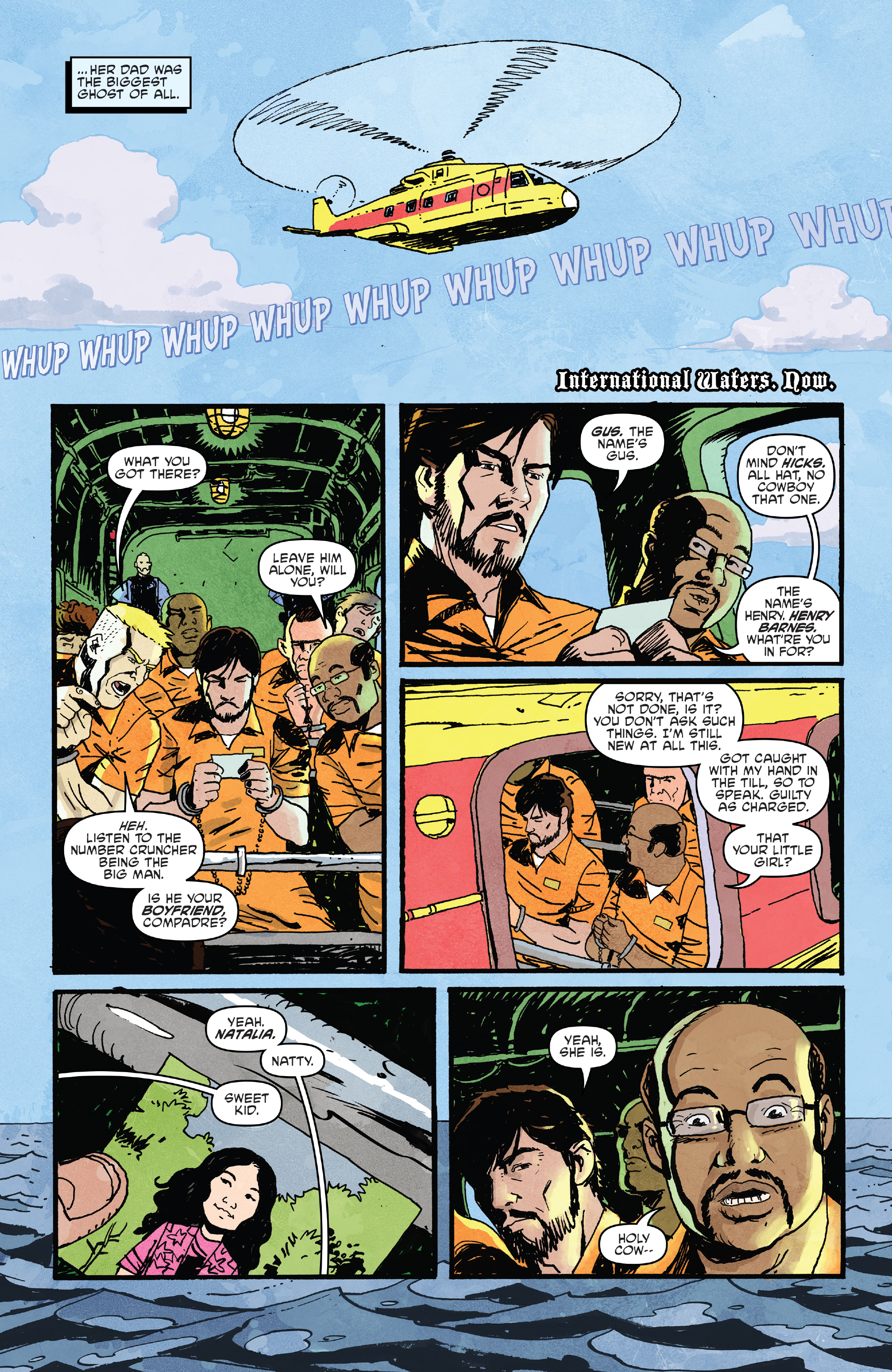 Read online Dead Seas comic -  Issue #1 - 5