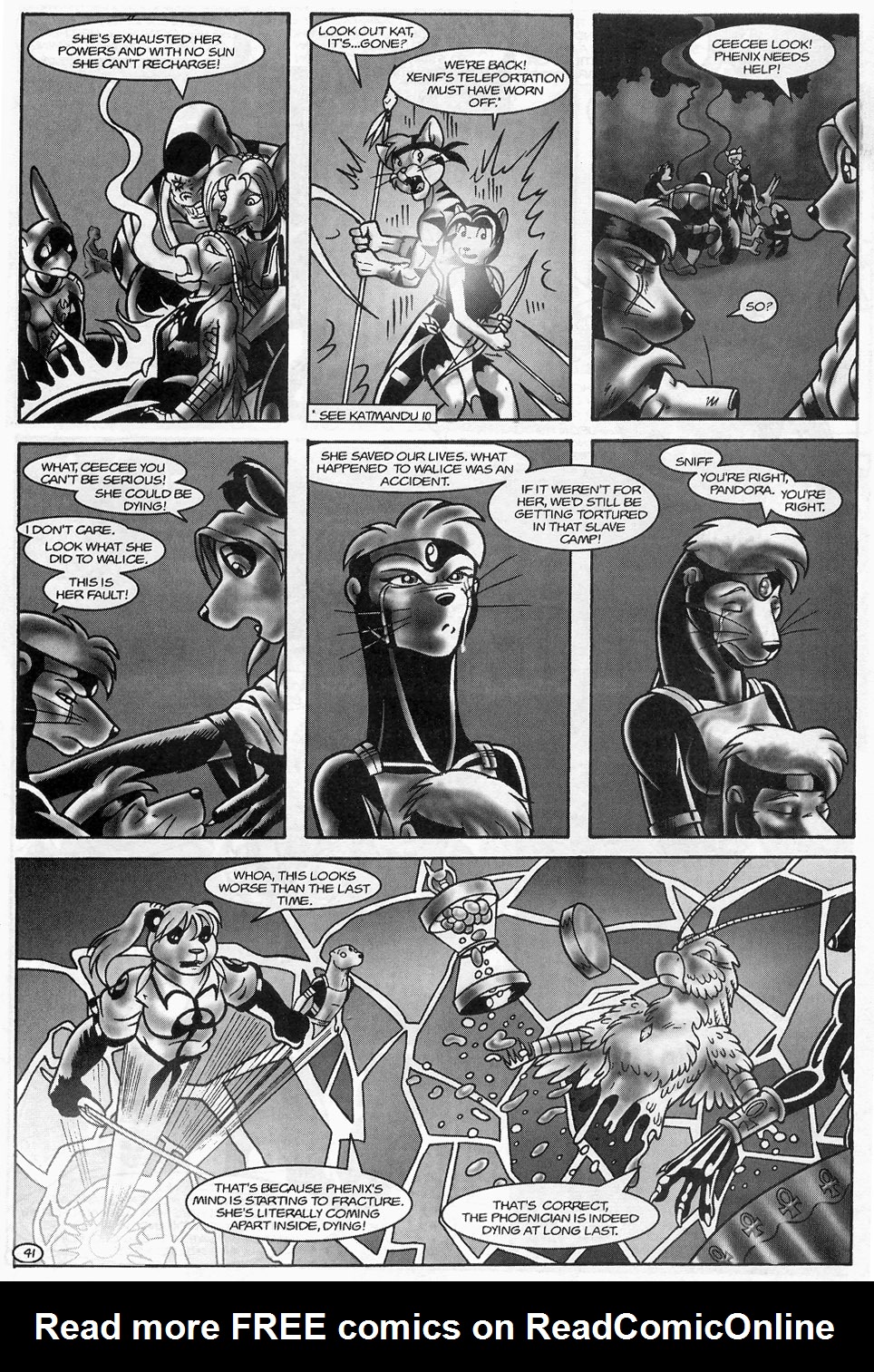 Read online Extinctioners comic -  Issue #10 - 43