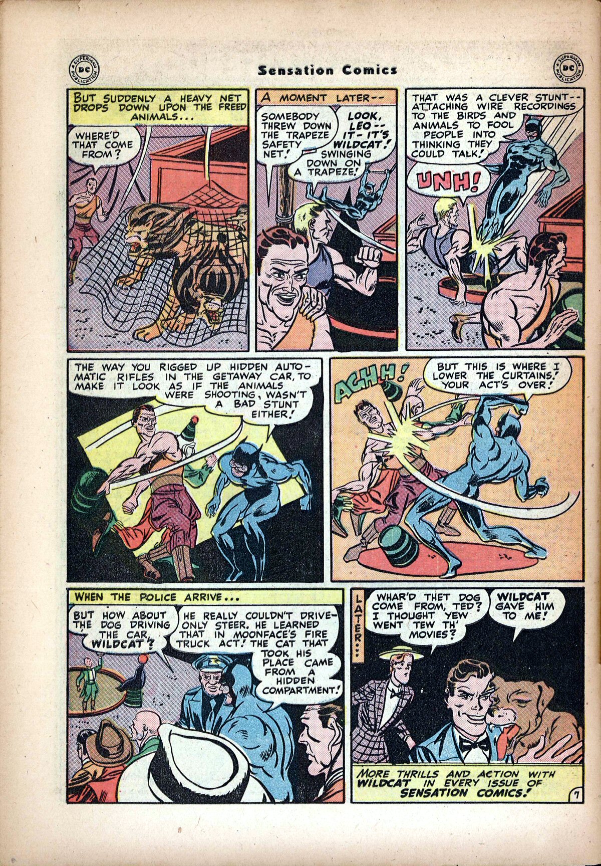 Read online Sensation (Mystery) Comics comic -  Issue #72 - 48