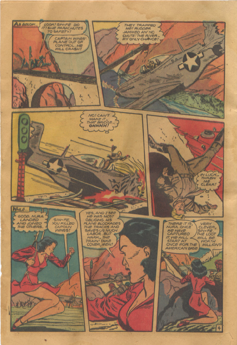 Read online Wings Comics comic -  Issue #84 - 6