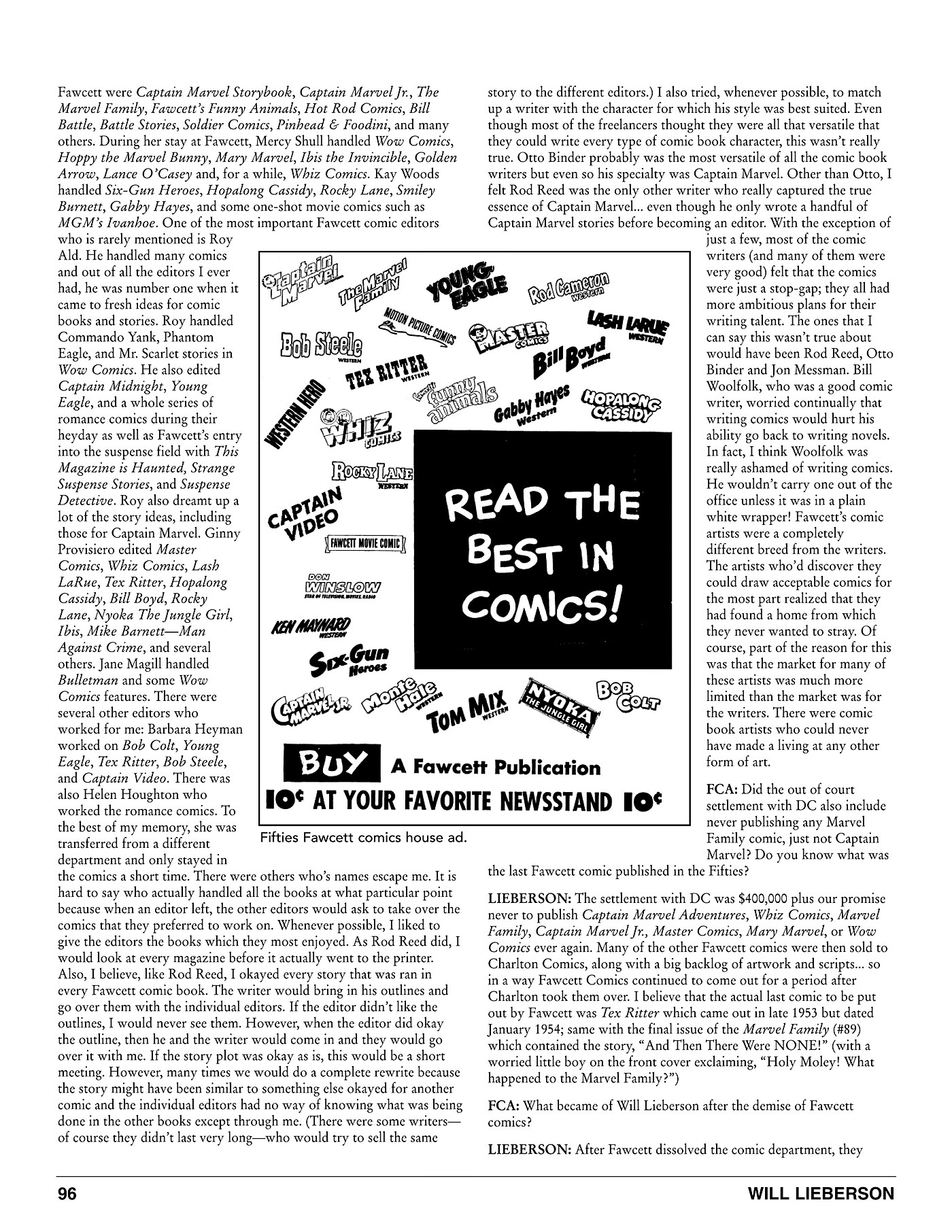 Read online Fawcett Companion comic -  Issue # TPB (Part 1) - 98