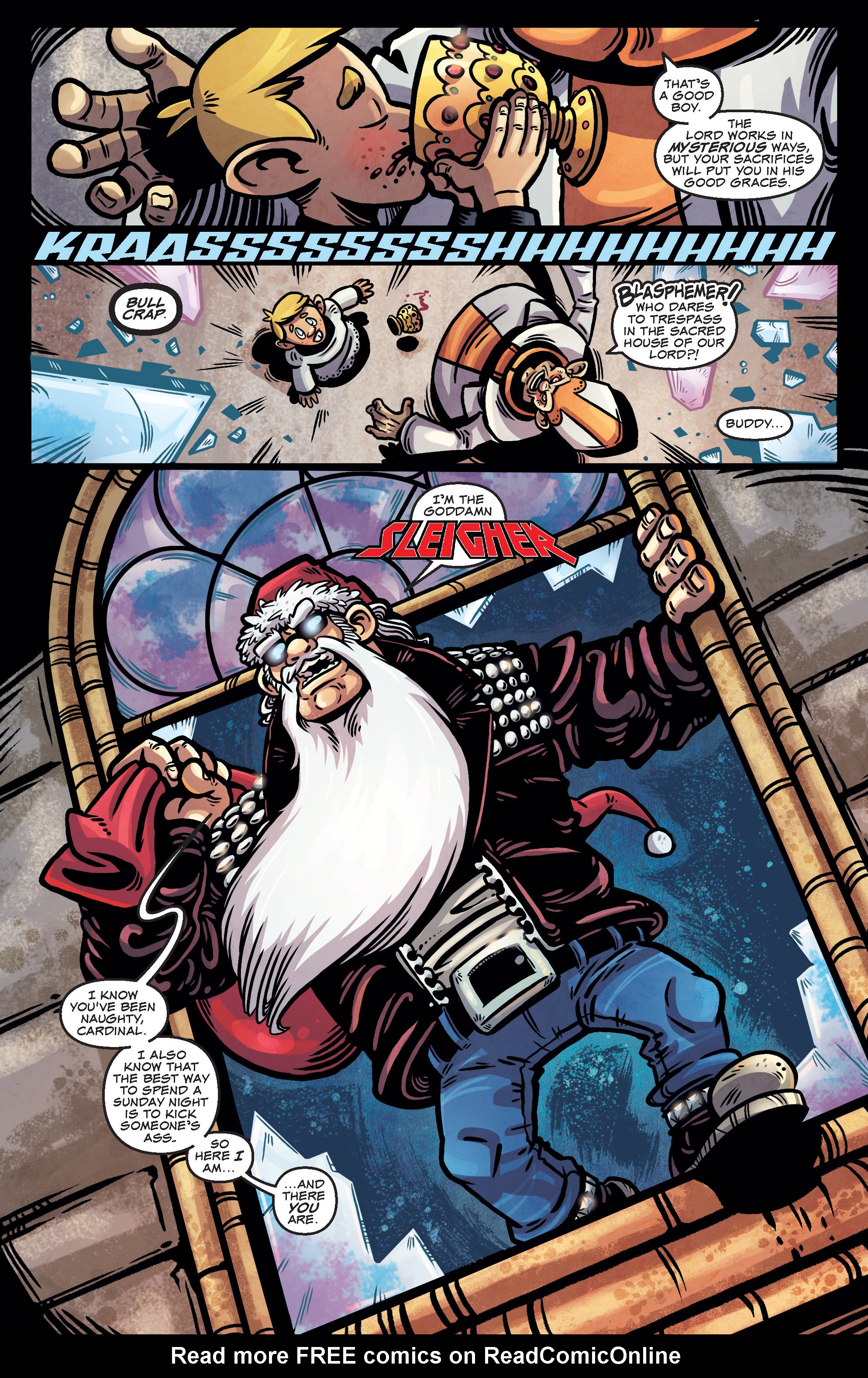 Read online Sleigher comic -  Issue #1 - 4