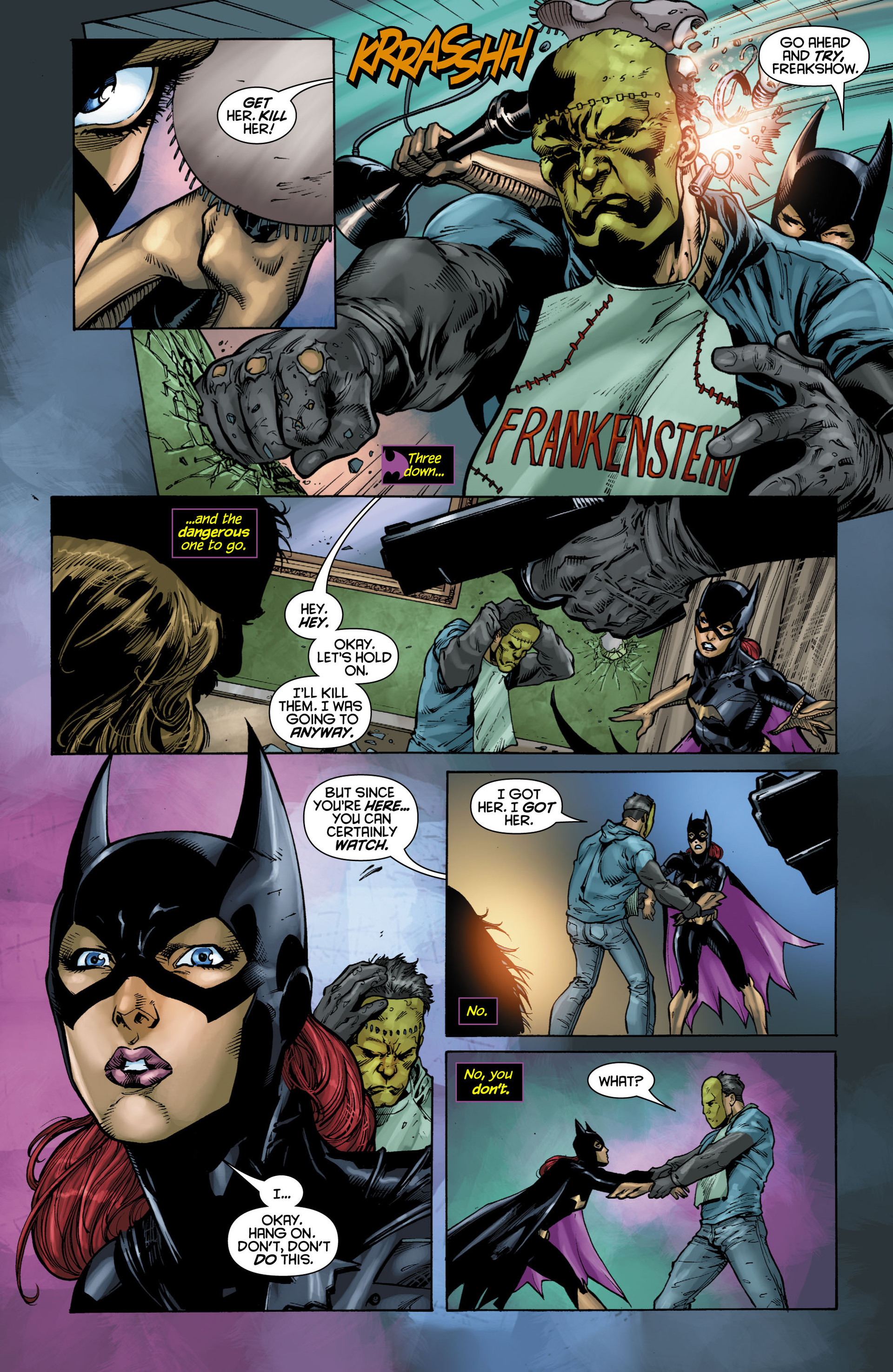 Read online Batgirl (2011) comic -  Issue # _TPB The Darkest Reflection - 14