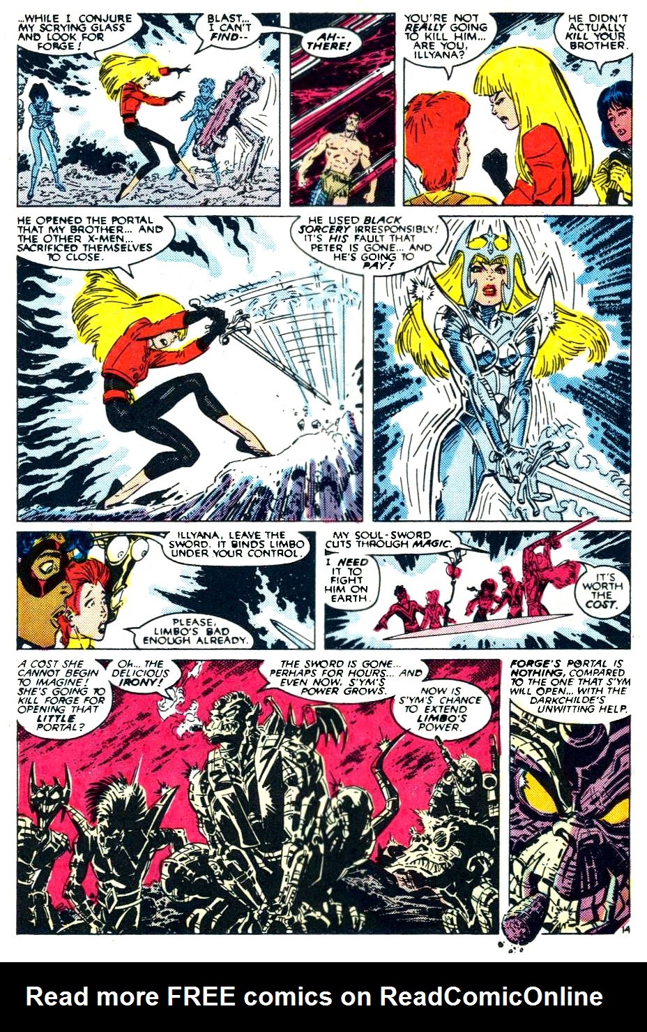 The New Mutants Issue #65 #72 - English 11