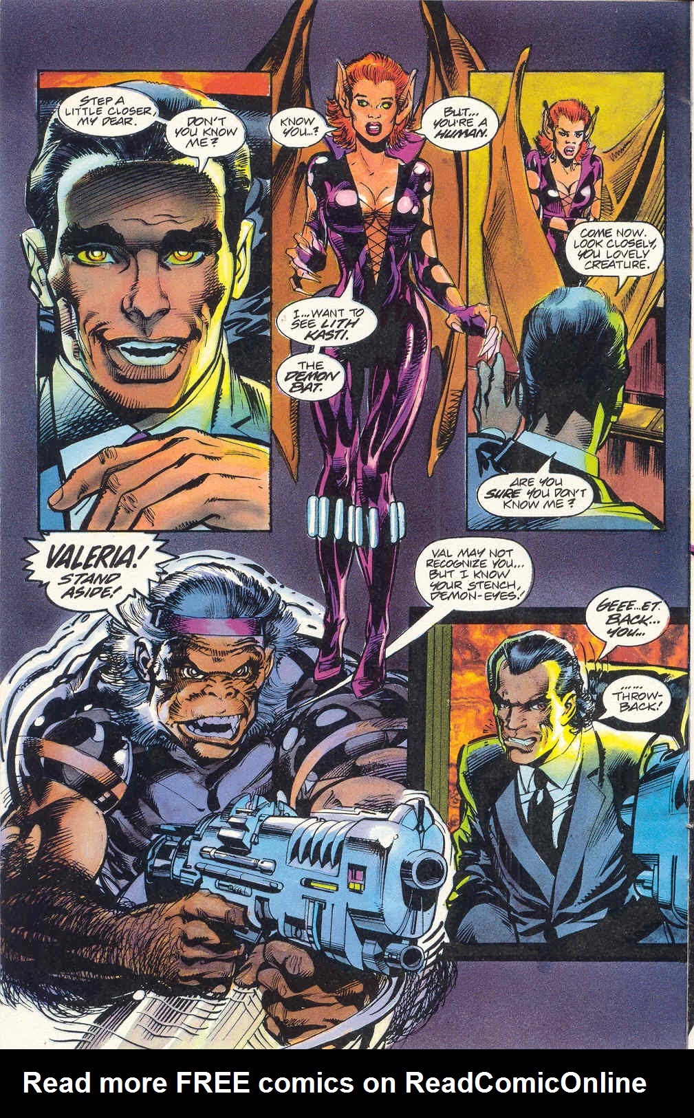 Read online Valeria, The She-Bat (1995) comic -  Issue #2 - 10