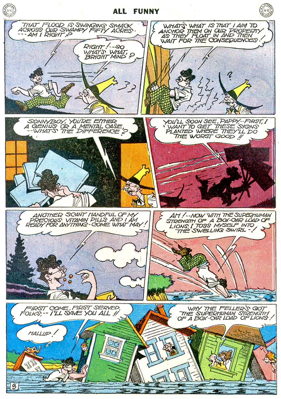 Read online All Funny Comics comic -  Issue #3 - 42