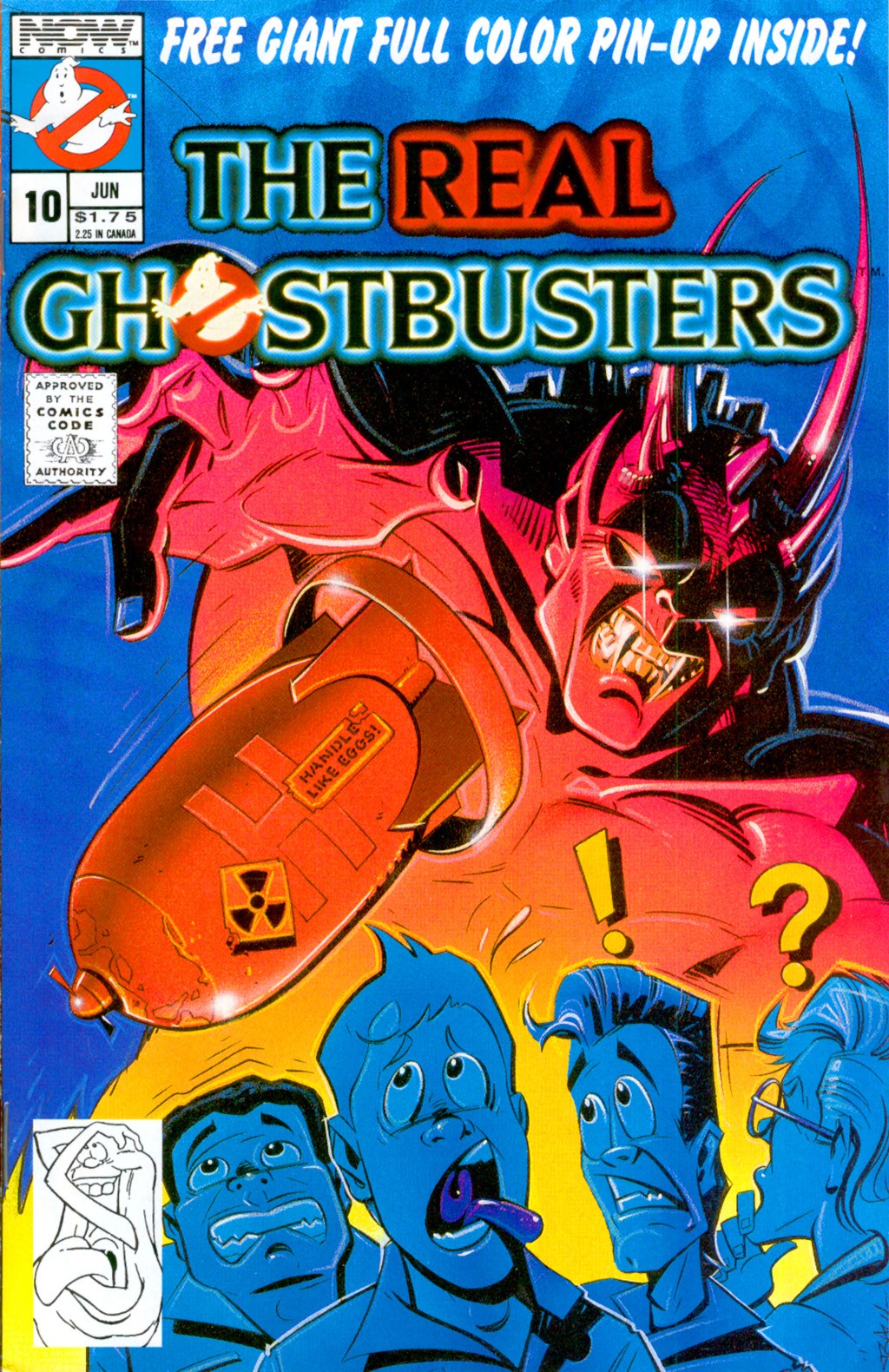 Read online Real Ghostbusters comic -  Issue #10 - 1