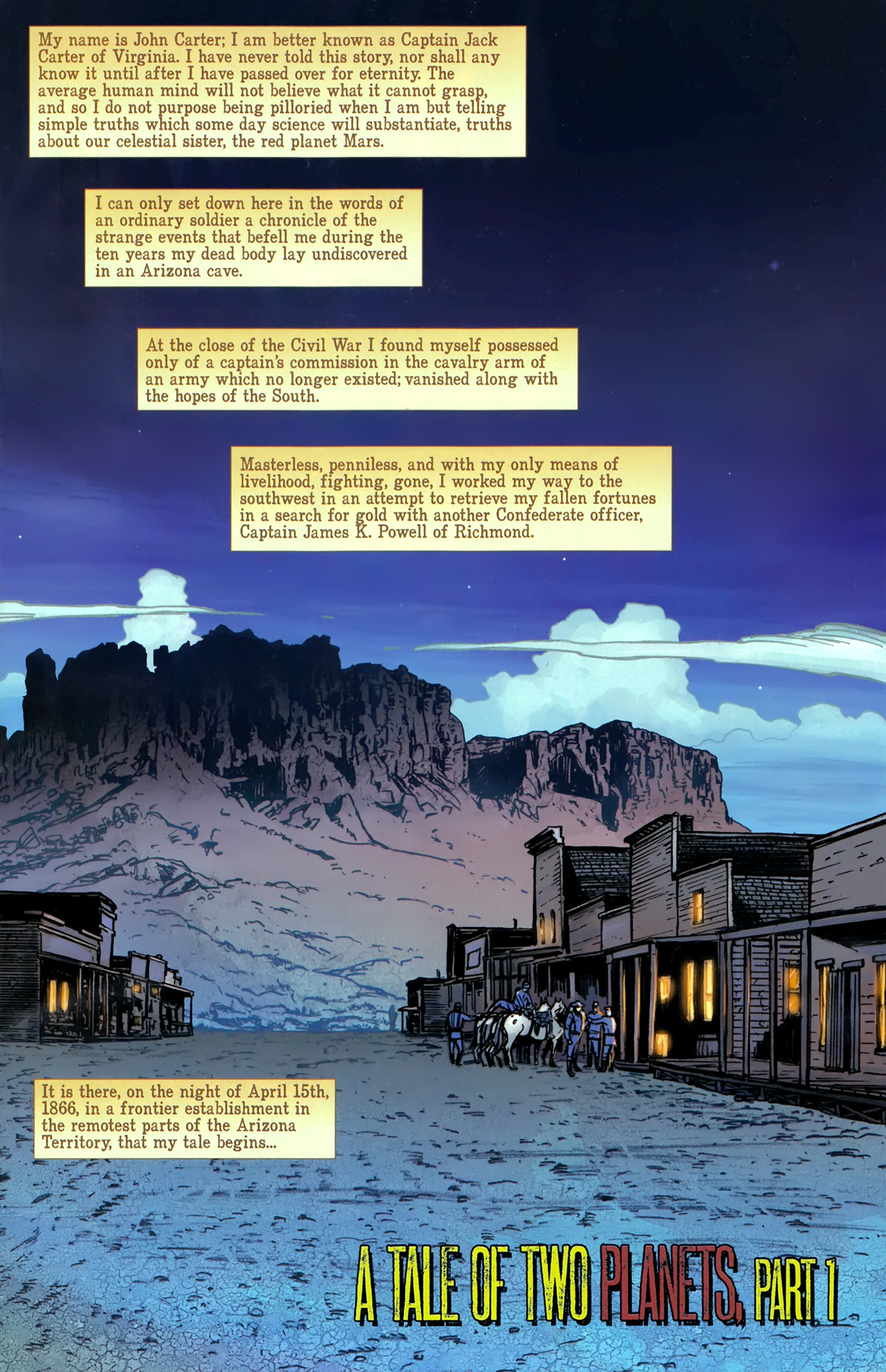 Read online Warlord of Mars comic -  Issue #1 - 8