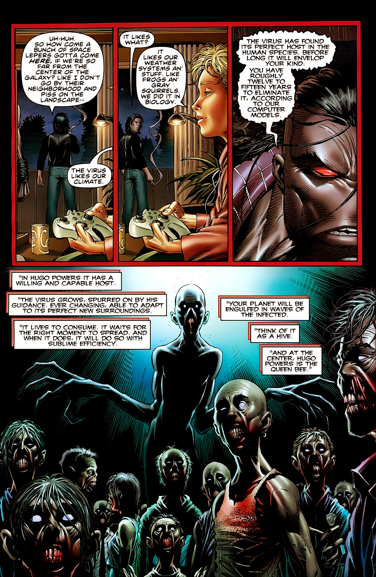 Read online The Darkness/Pitt comic -  Issue #2 - 14