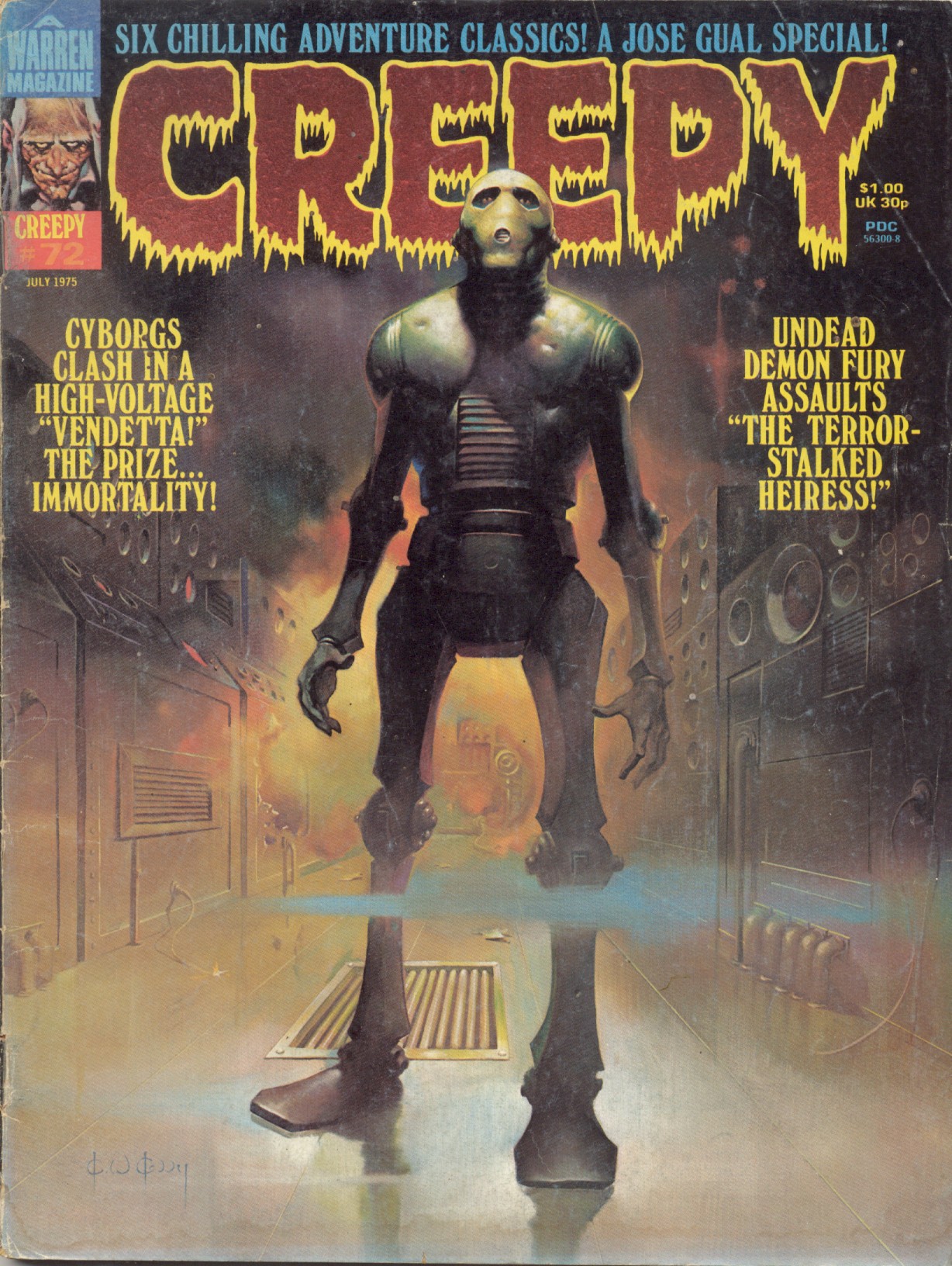 Read online Creepy (1964) comic -  Issue #72 - 1