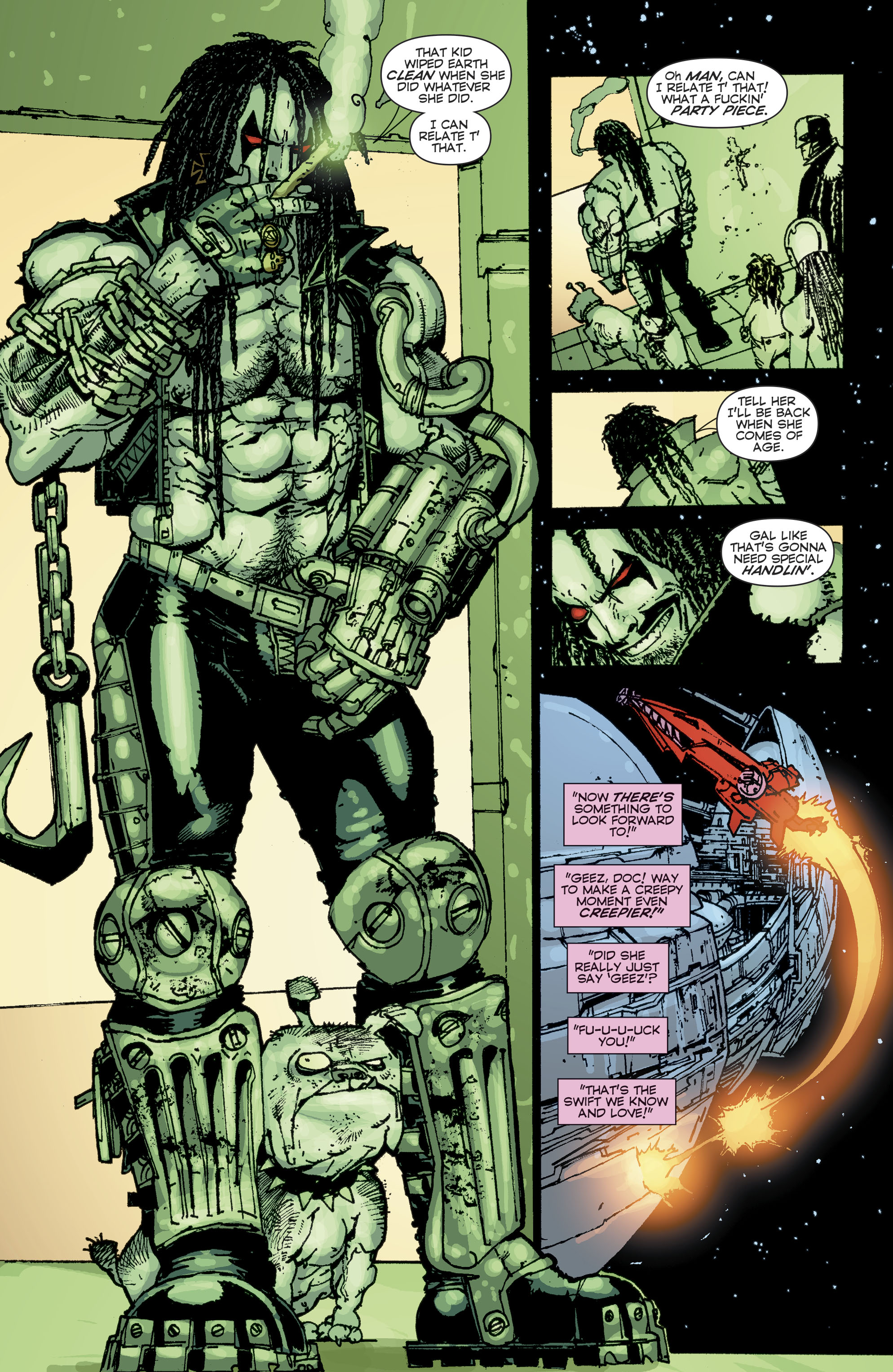 Read online Lobo by Keith Giffen & Alan Grant comic -  Issue # TPB 2 (Part 3) - 71