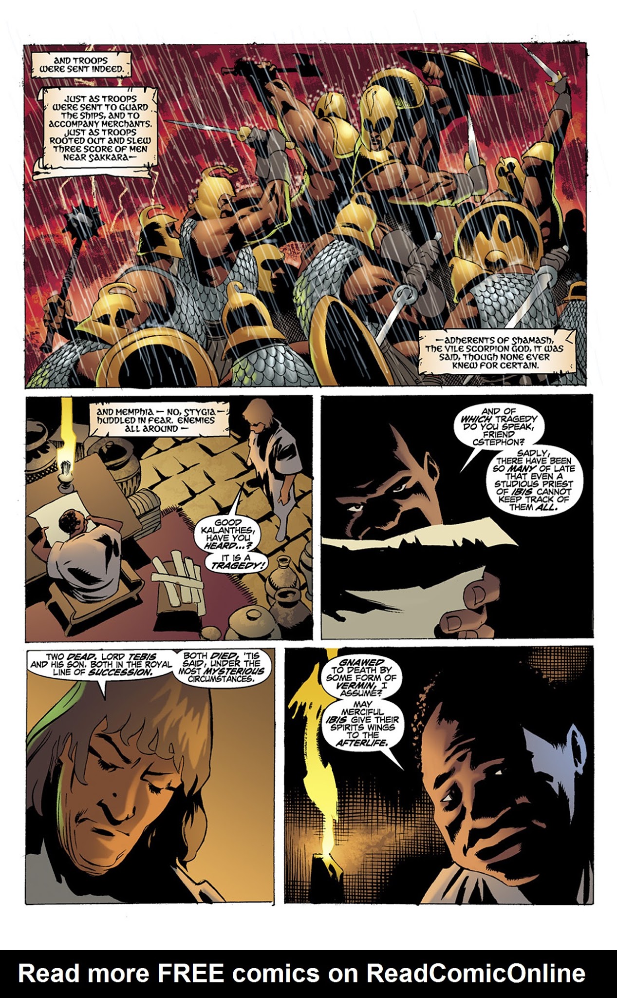 Read online Conan: The Book of Thoth comic -  Issue #3 - 8