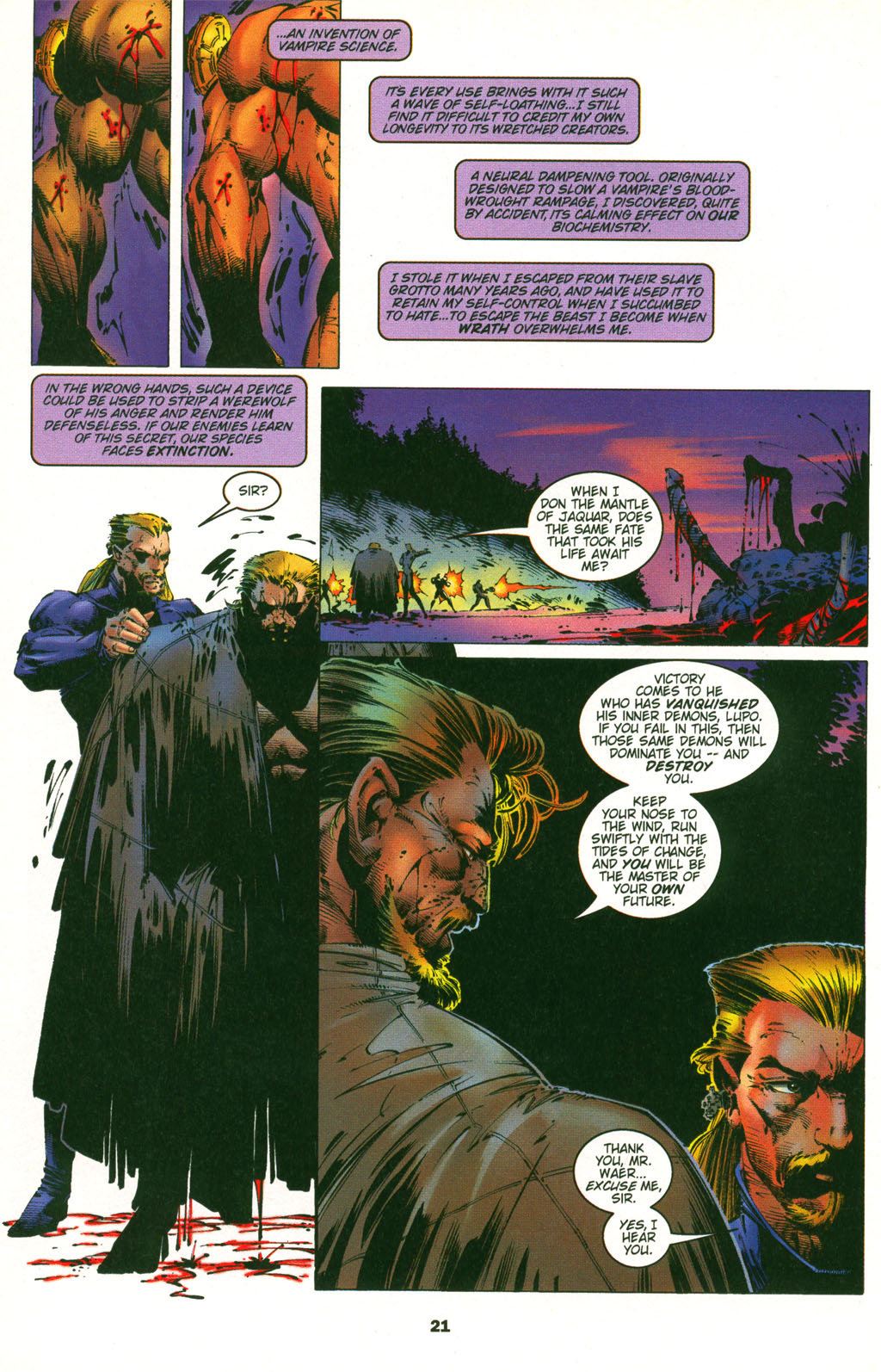 Read online Wetworks comic -  Issue #5 - 20