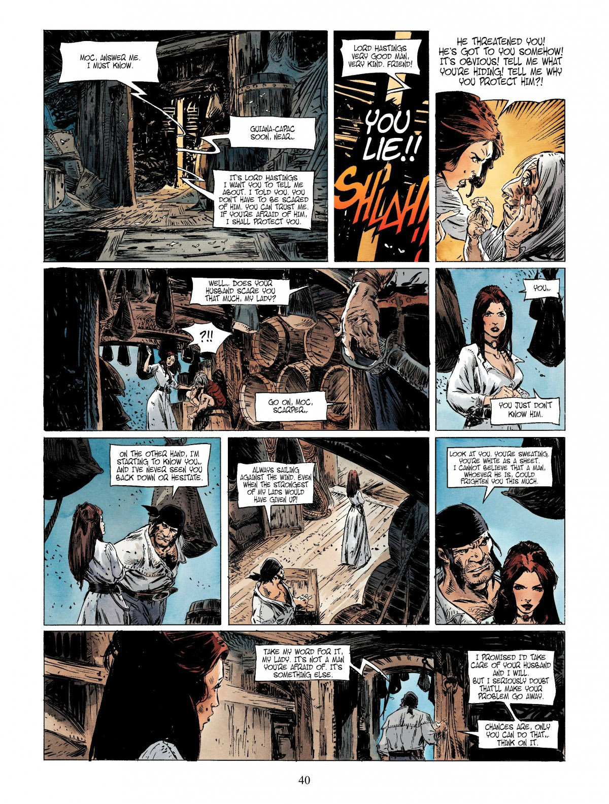 Read online Long John Silver comic -  Issue #3 - 39