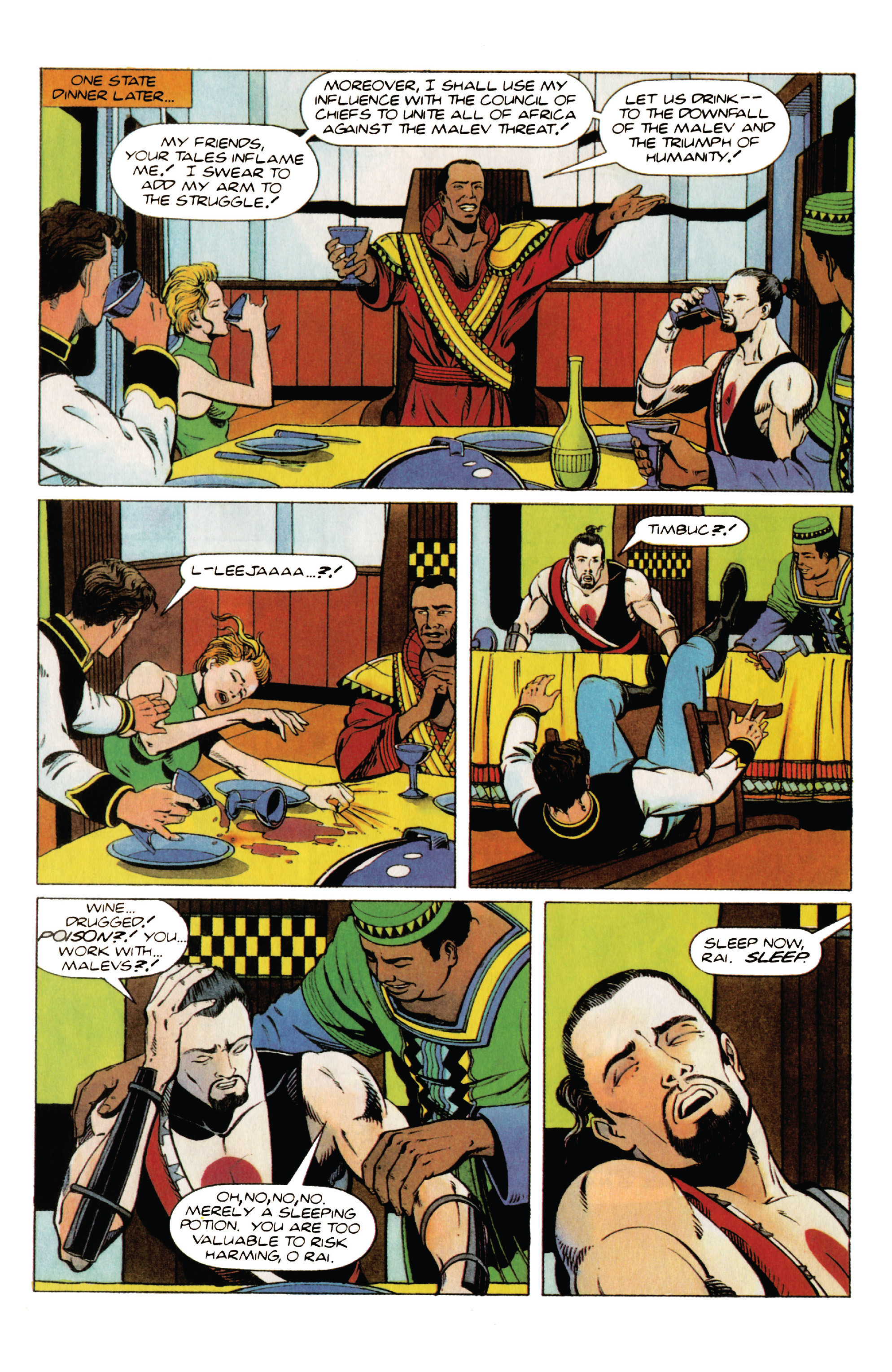 Read online Rai (1992) comic -  Issue #13 - 15