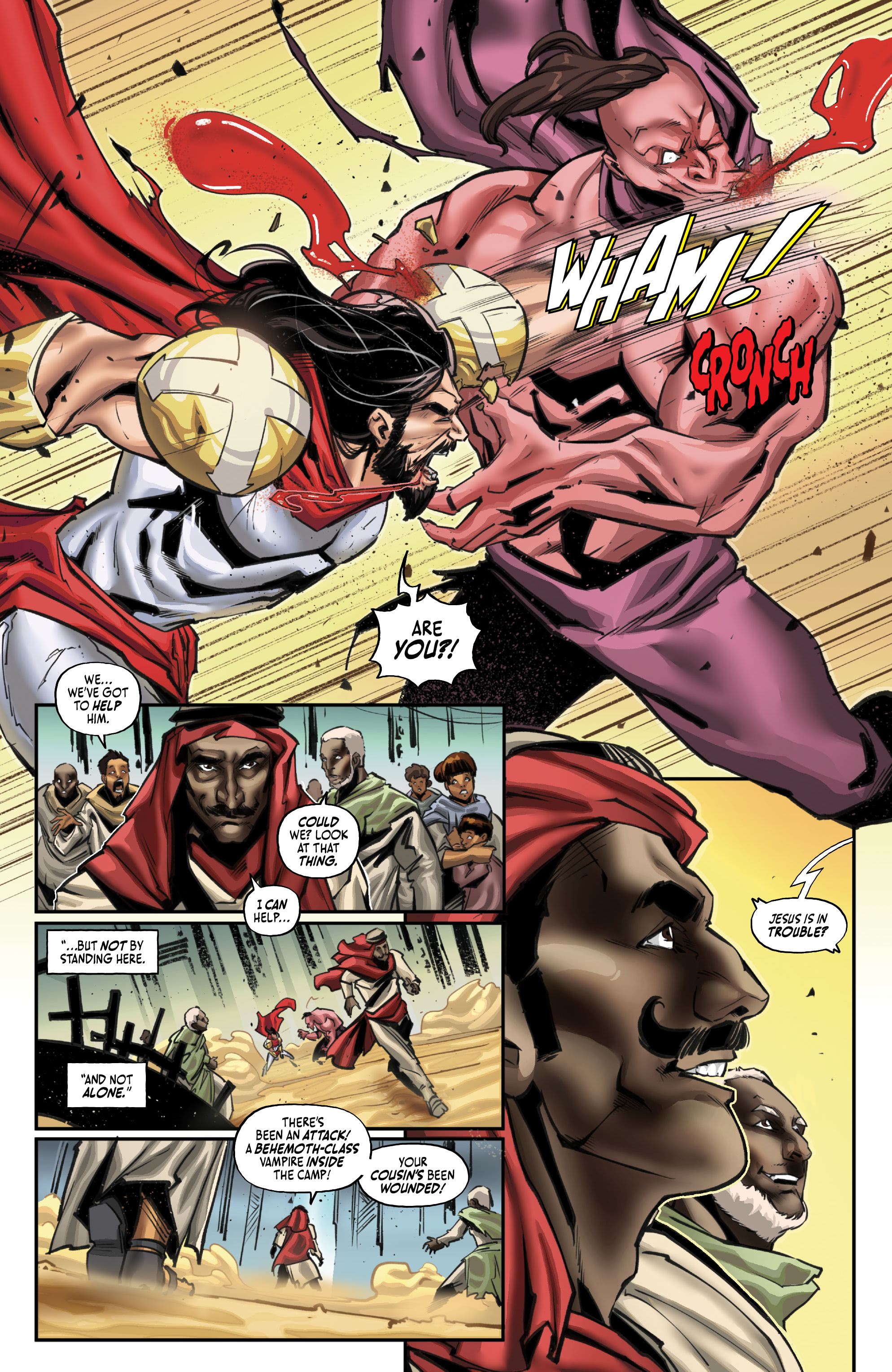 Read online Loaded Bible: Blood Of My Blood comic -  Issue #2 - 8