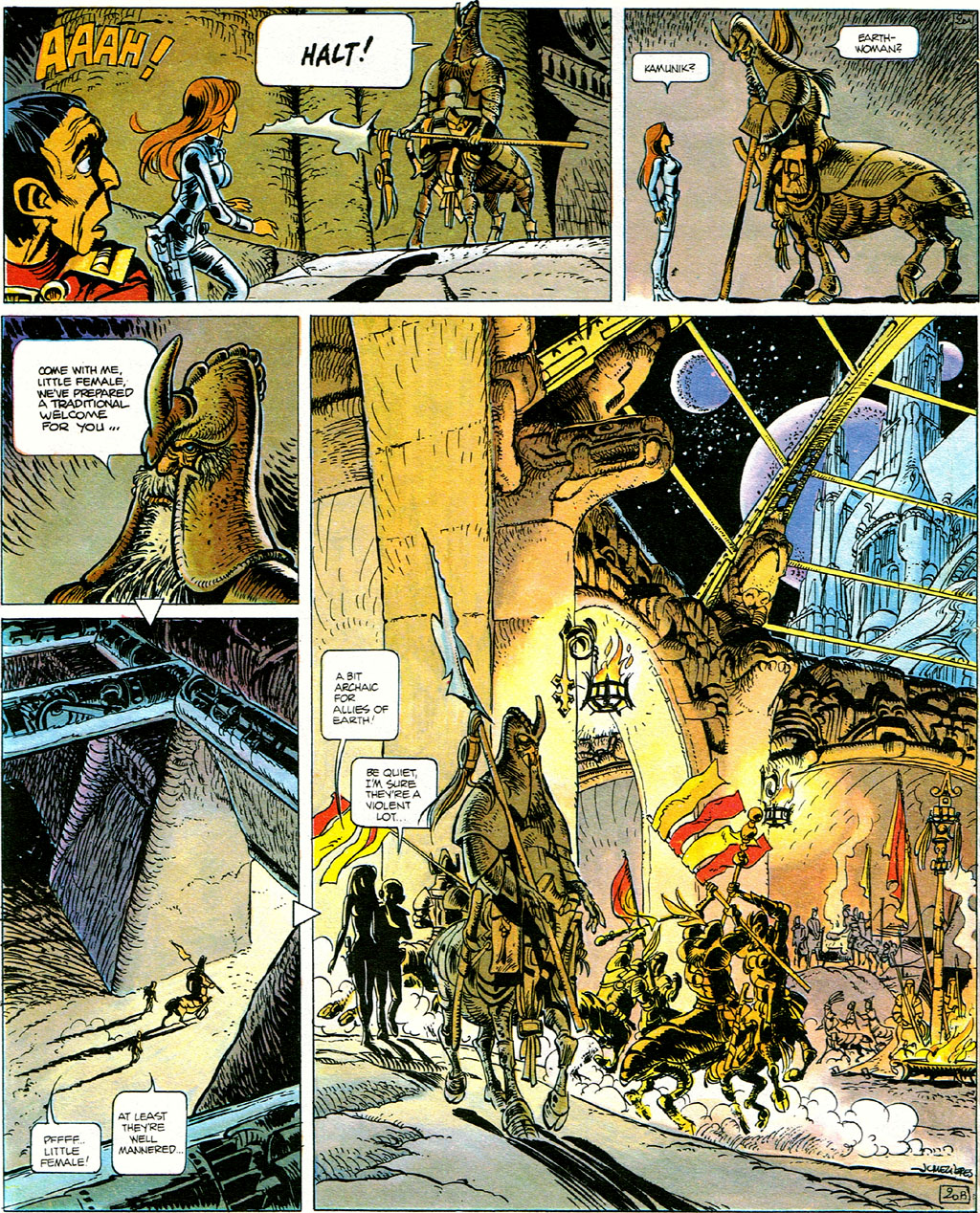 Read online Valerian and Laureline comic -  Issue #6 - 22