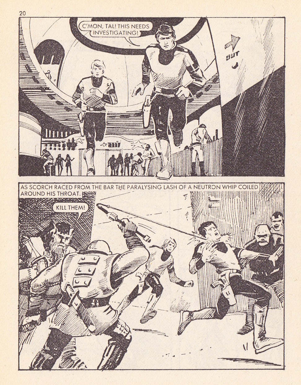 Read online Starblazer comic -  Issue #38 - 20