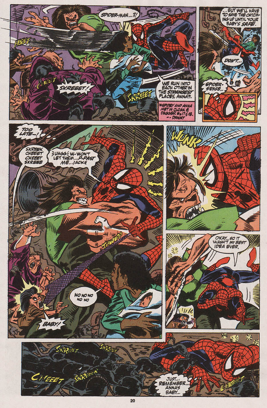 Read online Web of Spider-Man (1985) comic -  Issue #77 - 17