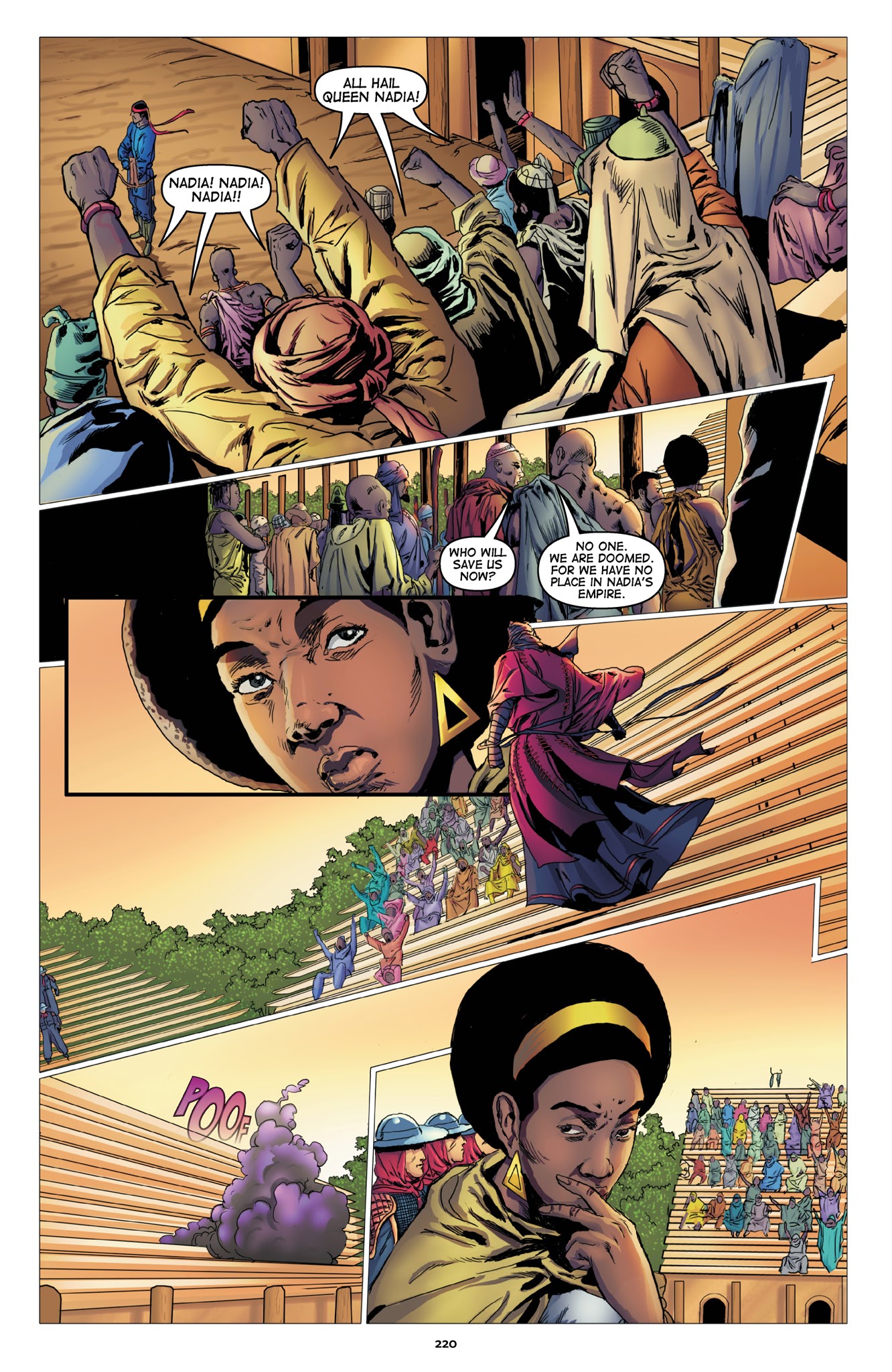 Read online Malika: Warrior Queen comic -  Issue # TPB 1 (Part 3) - 22