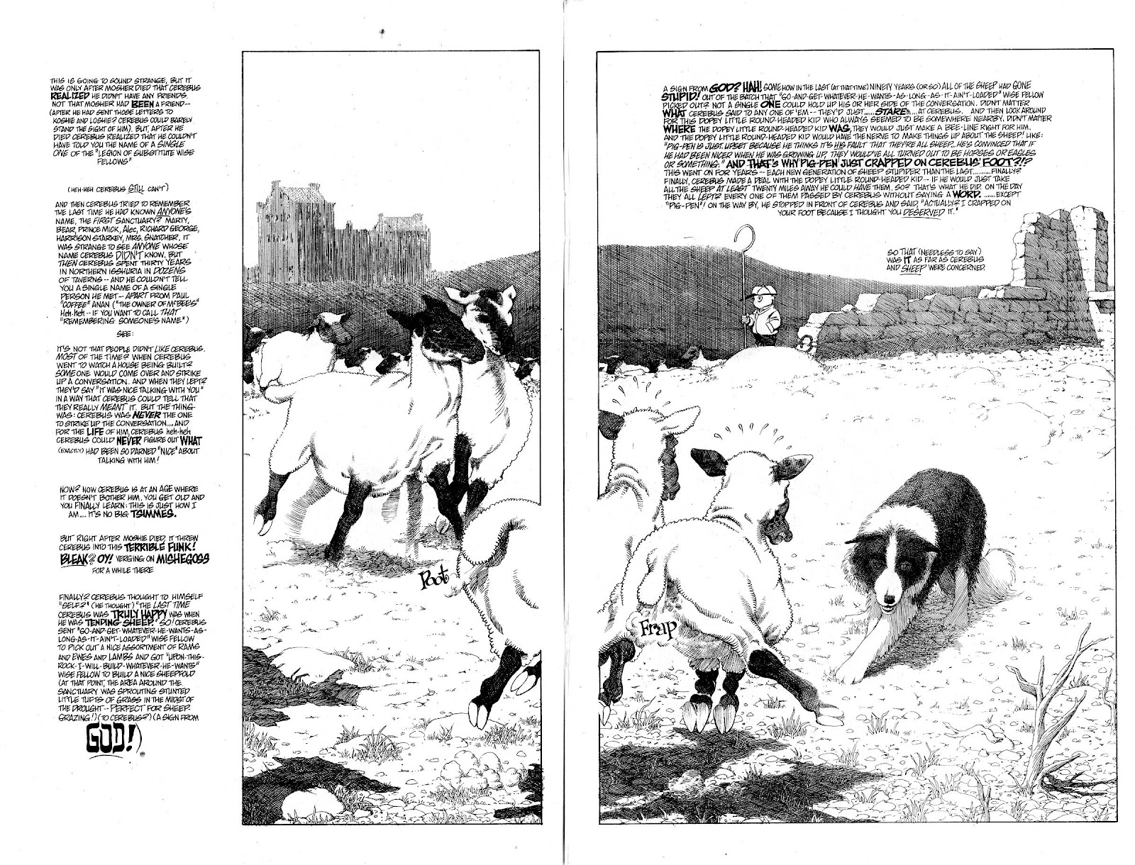 Cerebus Issue #279 #278 - English 14 Cerebus Issue #279 #278 - English 14