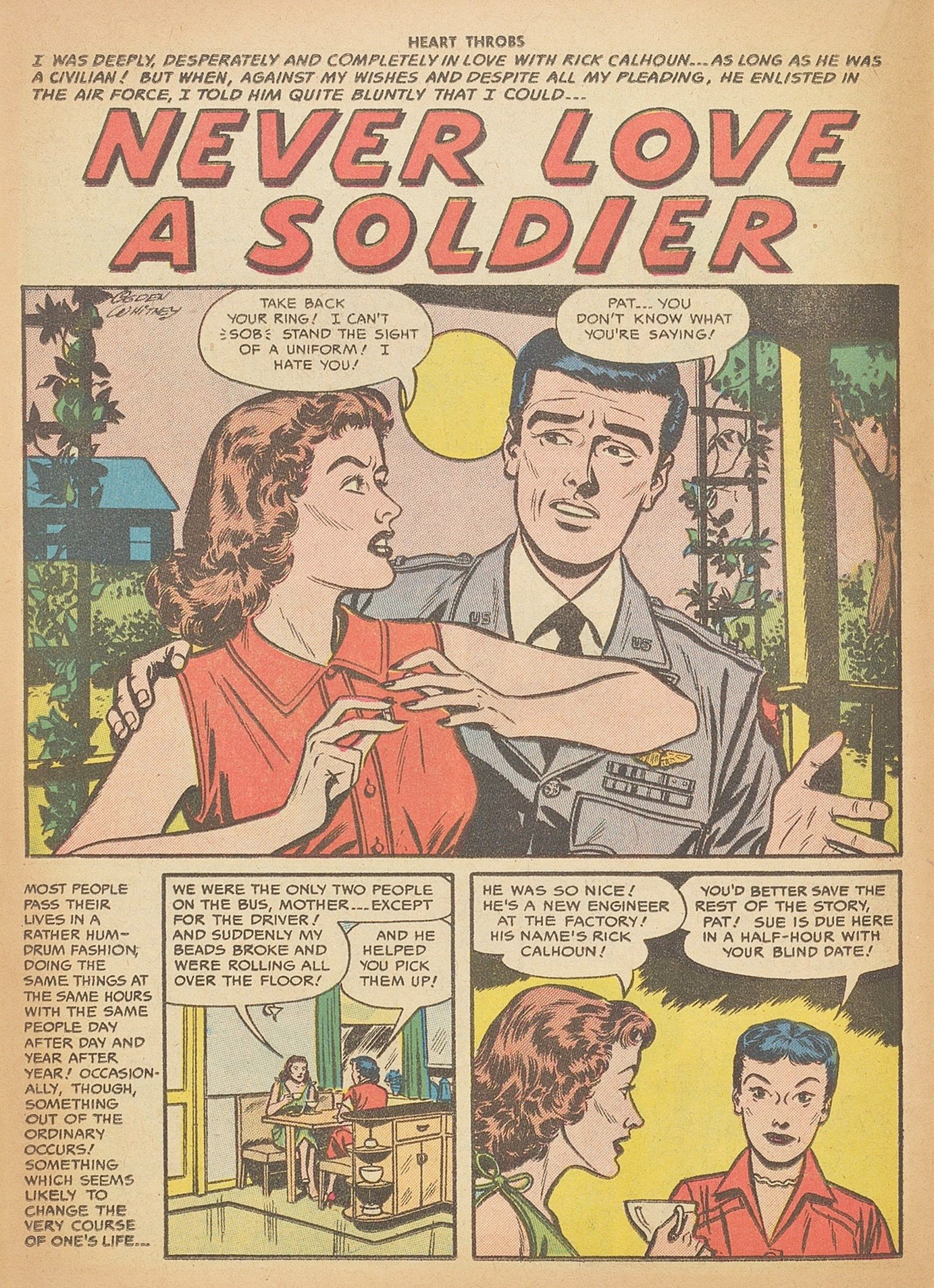 Read online Heart Throbs comic -  Issue #45 - 18
