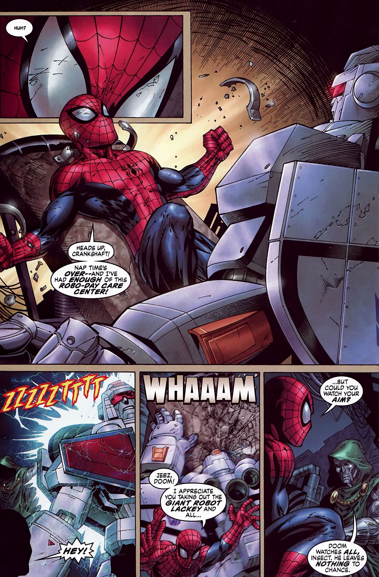 Read online New Avengers/Transformers comic -  Issue #4 - 3