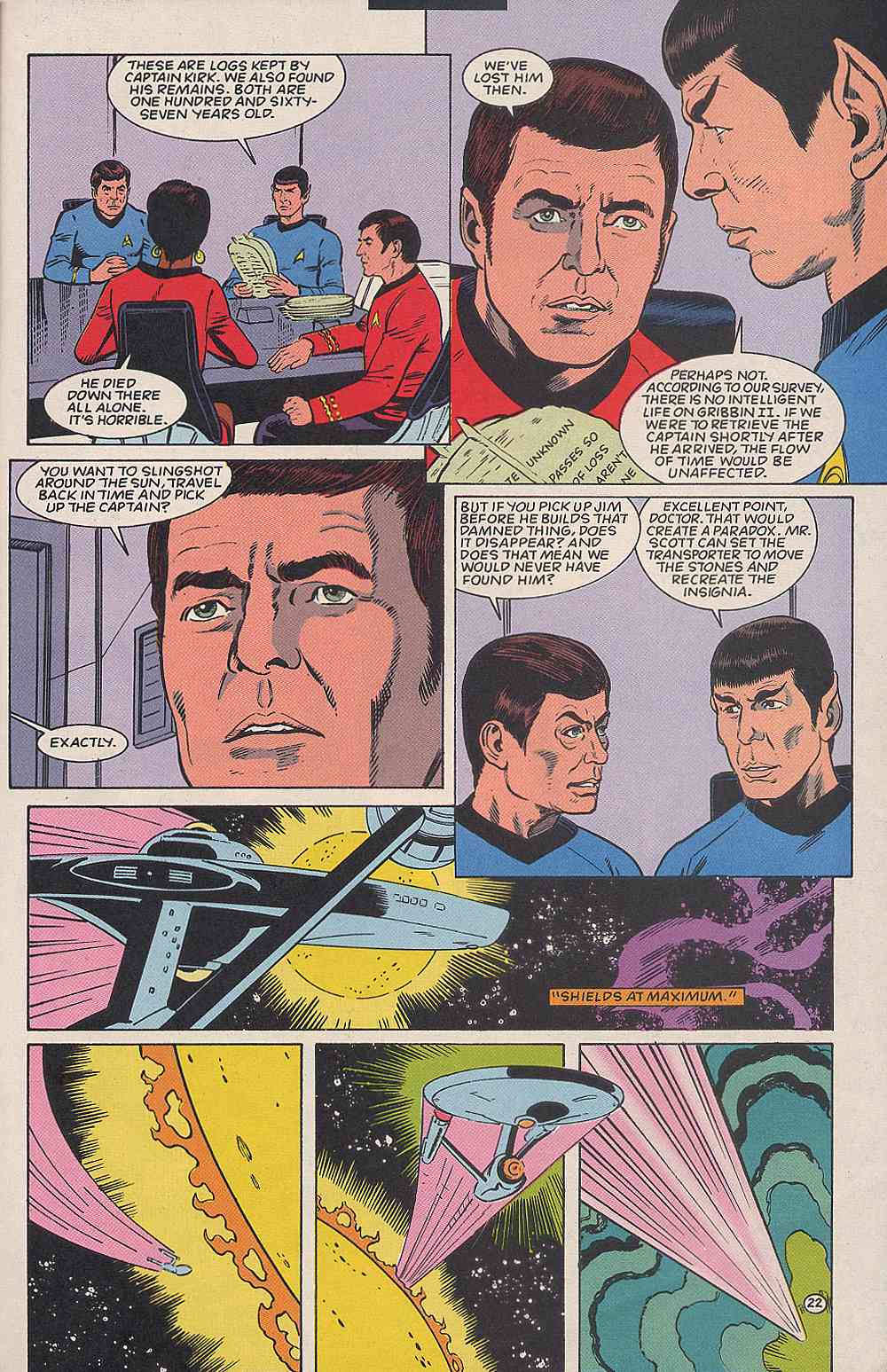 Read online Star Trek (1989) comic -  Issue #63 - 27
