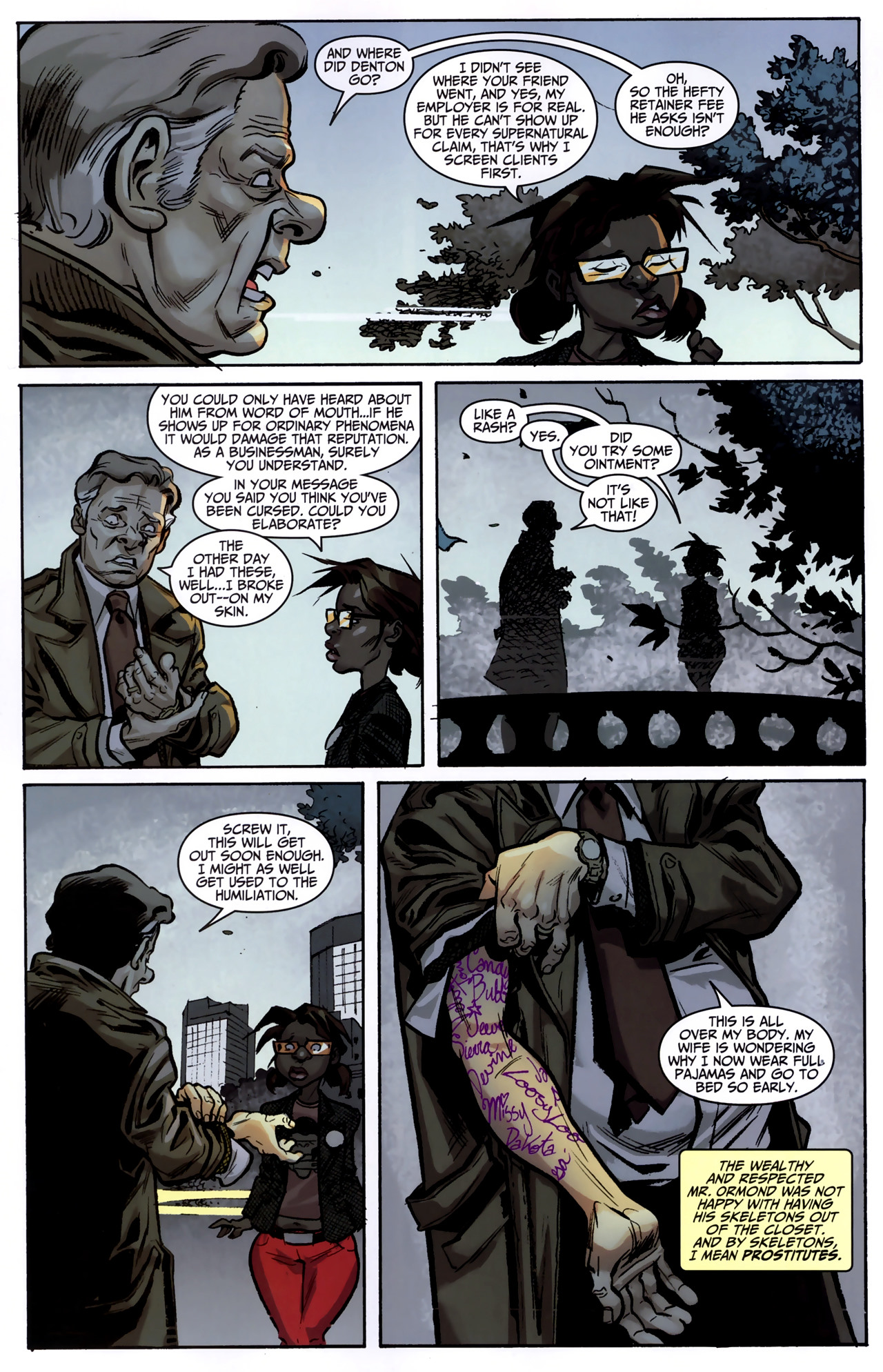 Read online Mysterius comic -  Issue #1 - 4