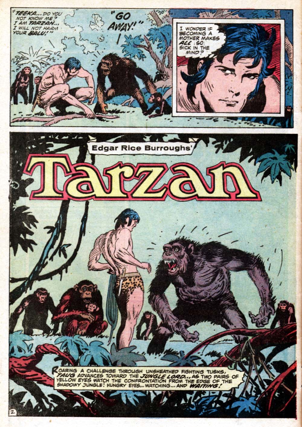 Read online Tarzan (1972) comic -  Issue #213 - 4