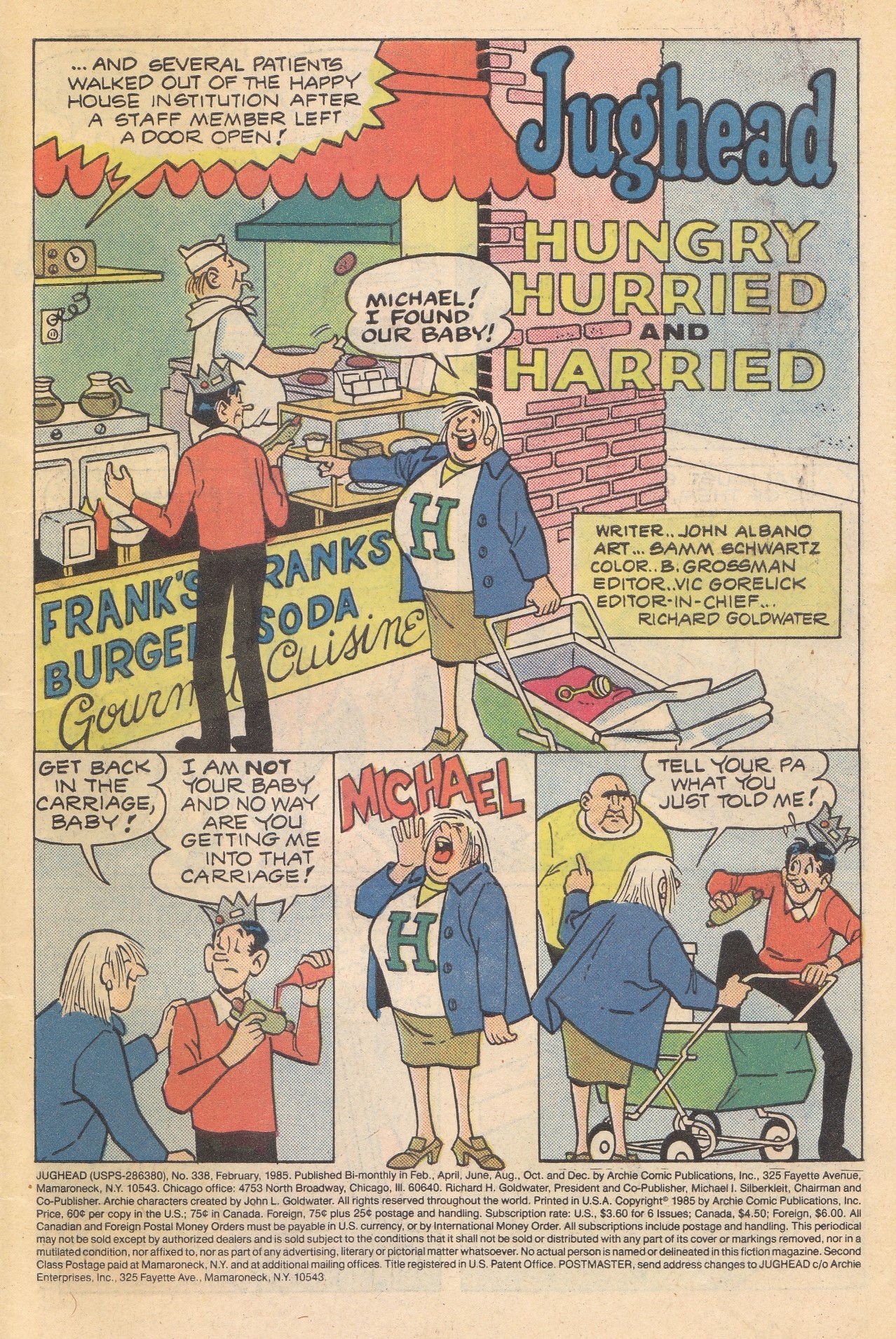 Read online Jughead (1965) comic -  Issue #338 - 3