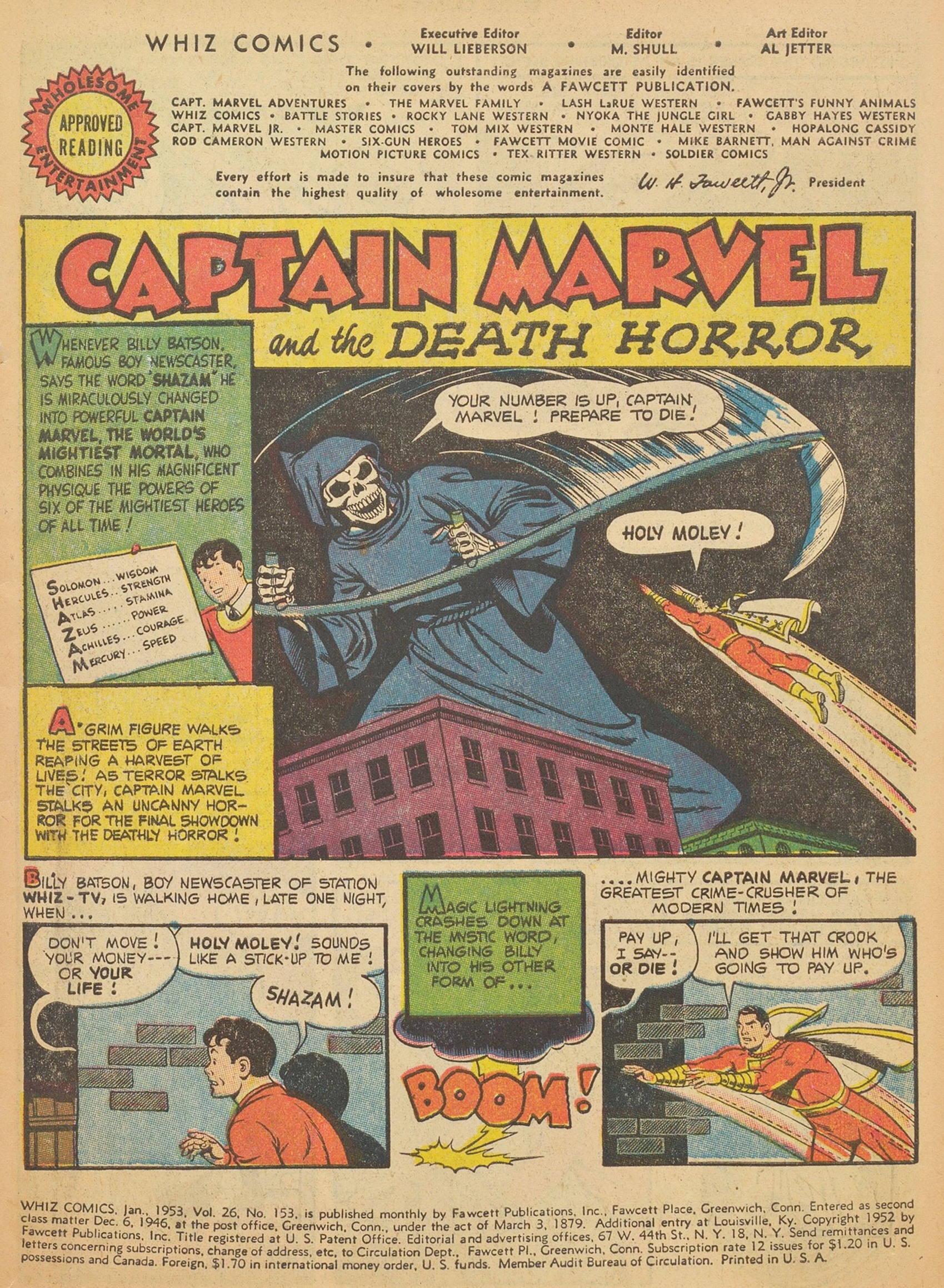 Read online WHIZ Comics comic -  Issue #153 - 3