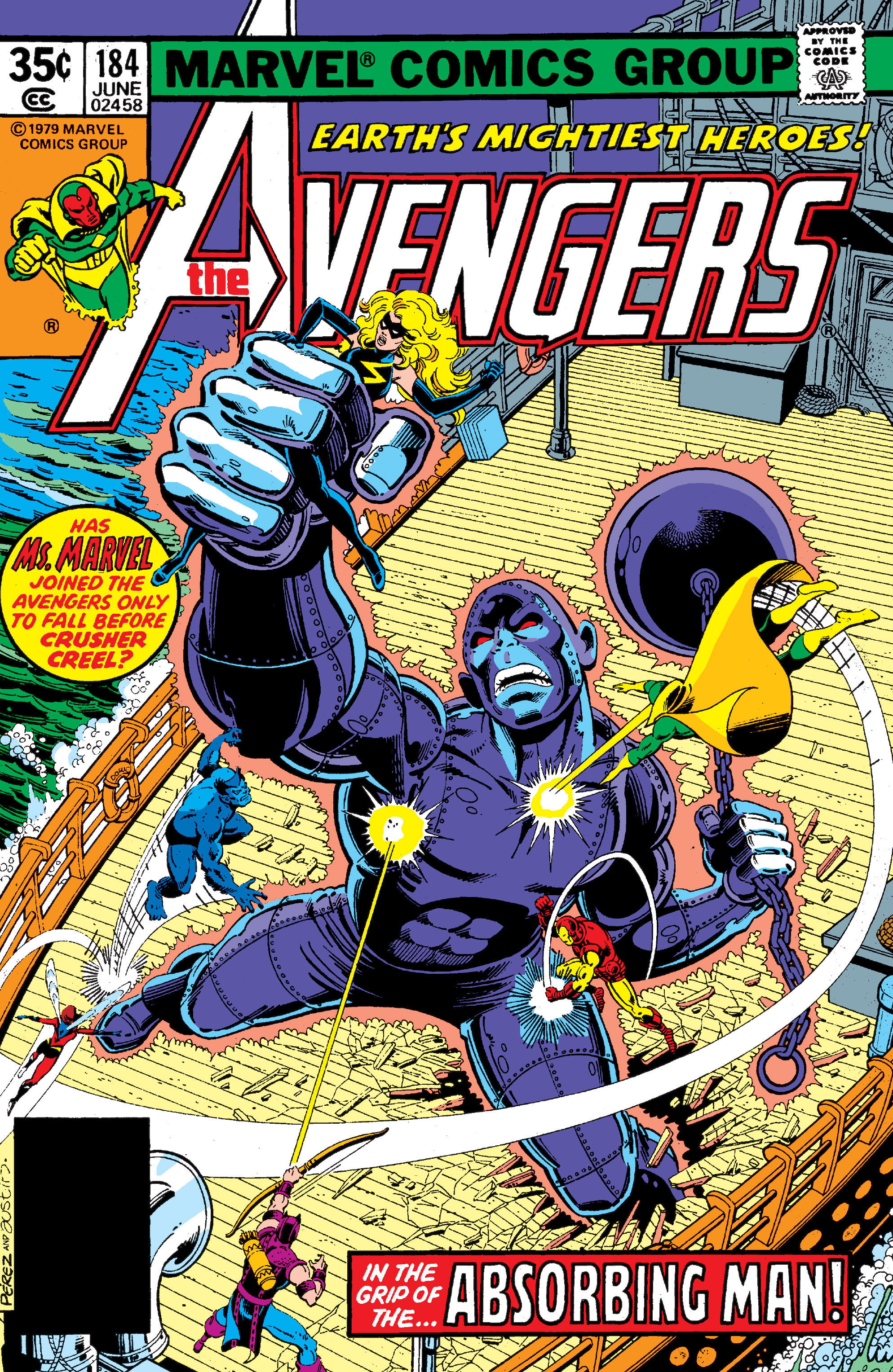 Read online The Avengers (1963) comic -  Issue #184 - 1
