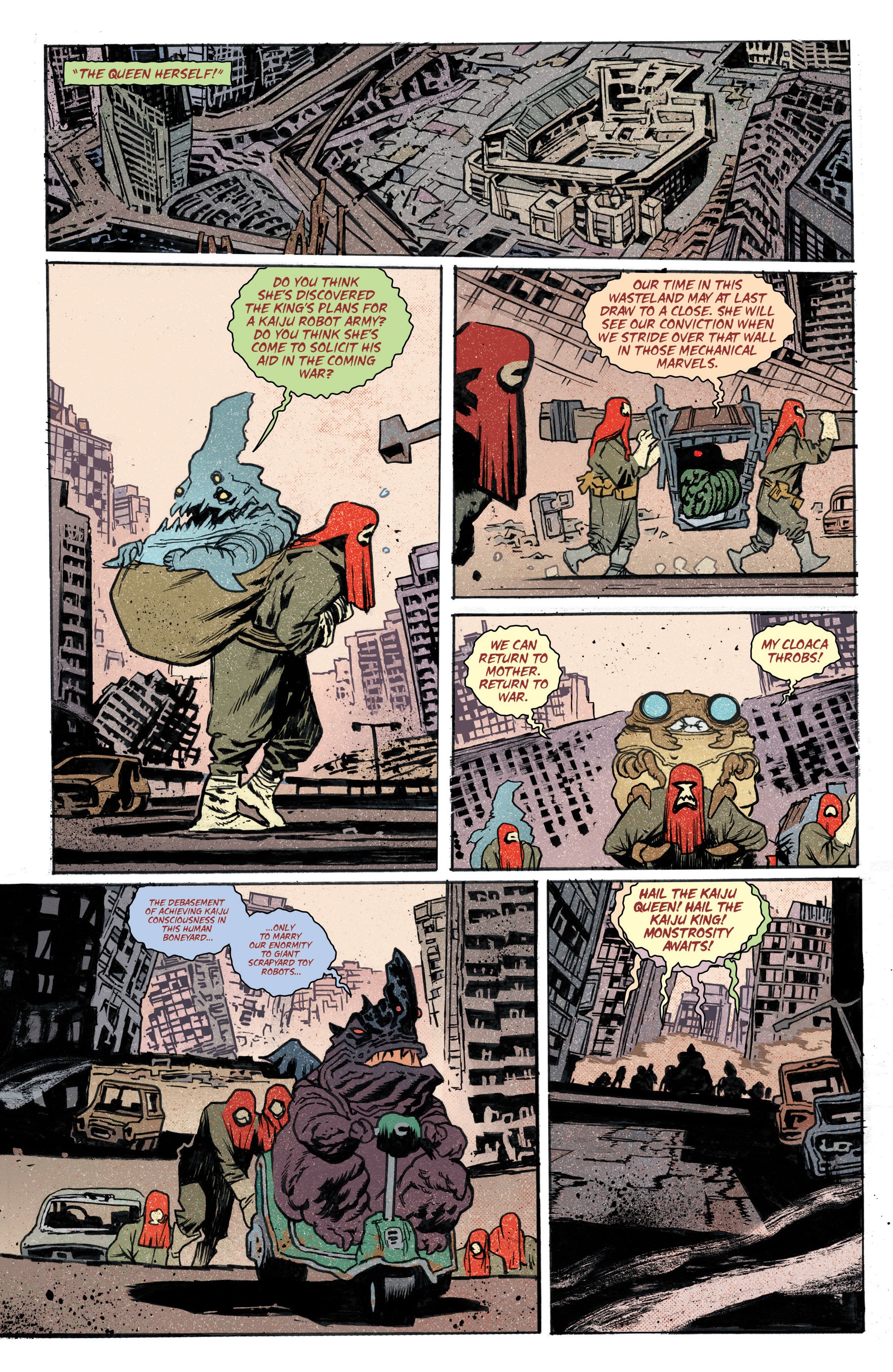 Read online Ultramega by James Harren comic -  Issue #4 - 6