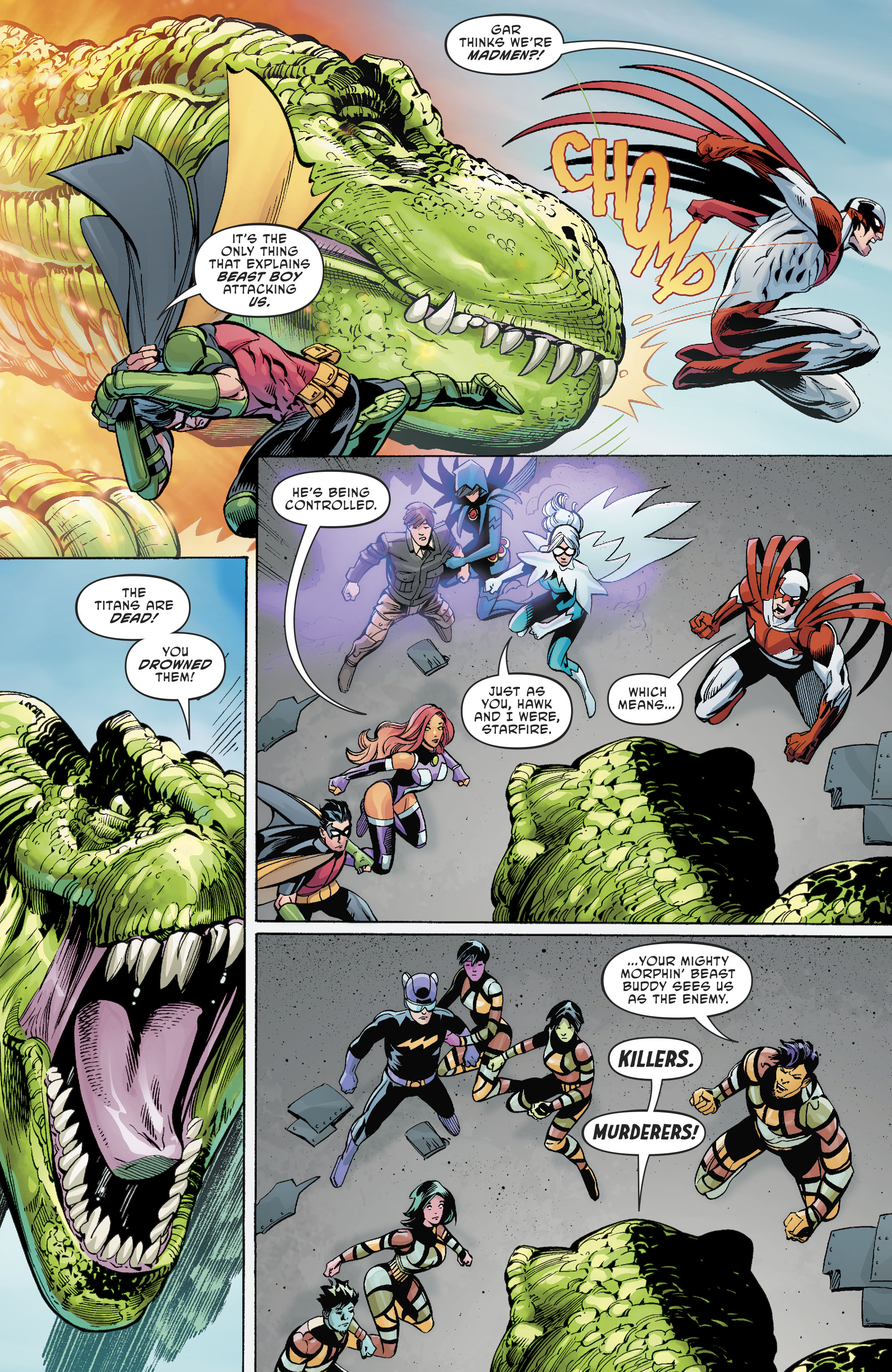 Read online Titans: Burning Rage comic -  Issue #6 - 5