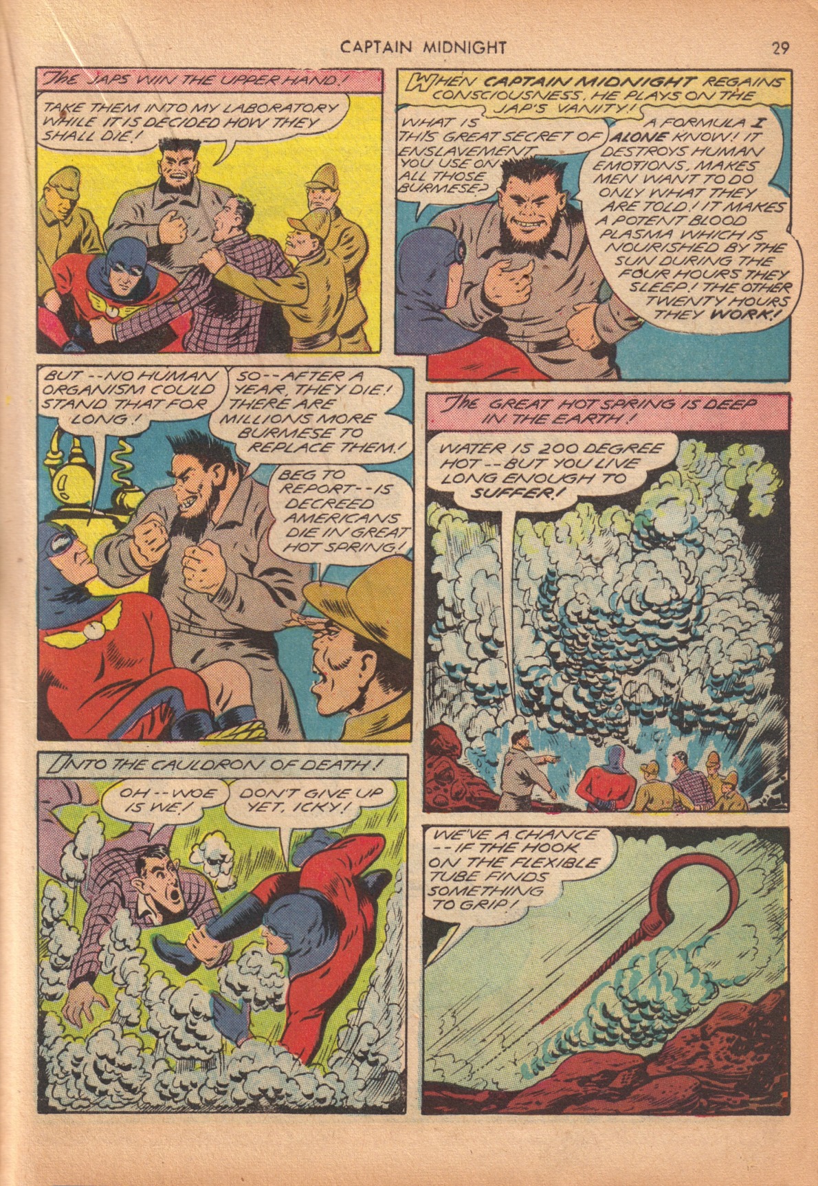 Read online Captain Midnight (1942) comic -  Issue #10 - 29