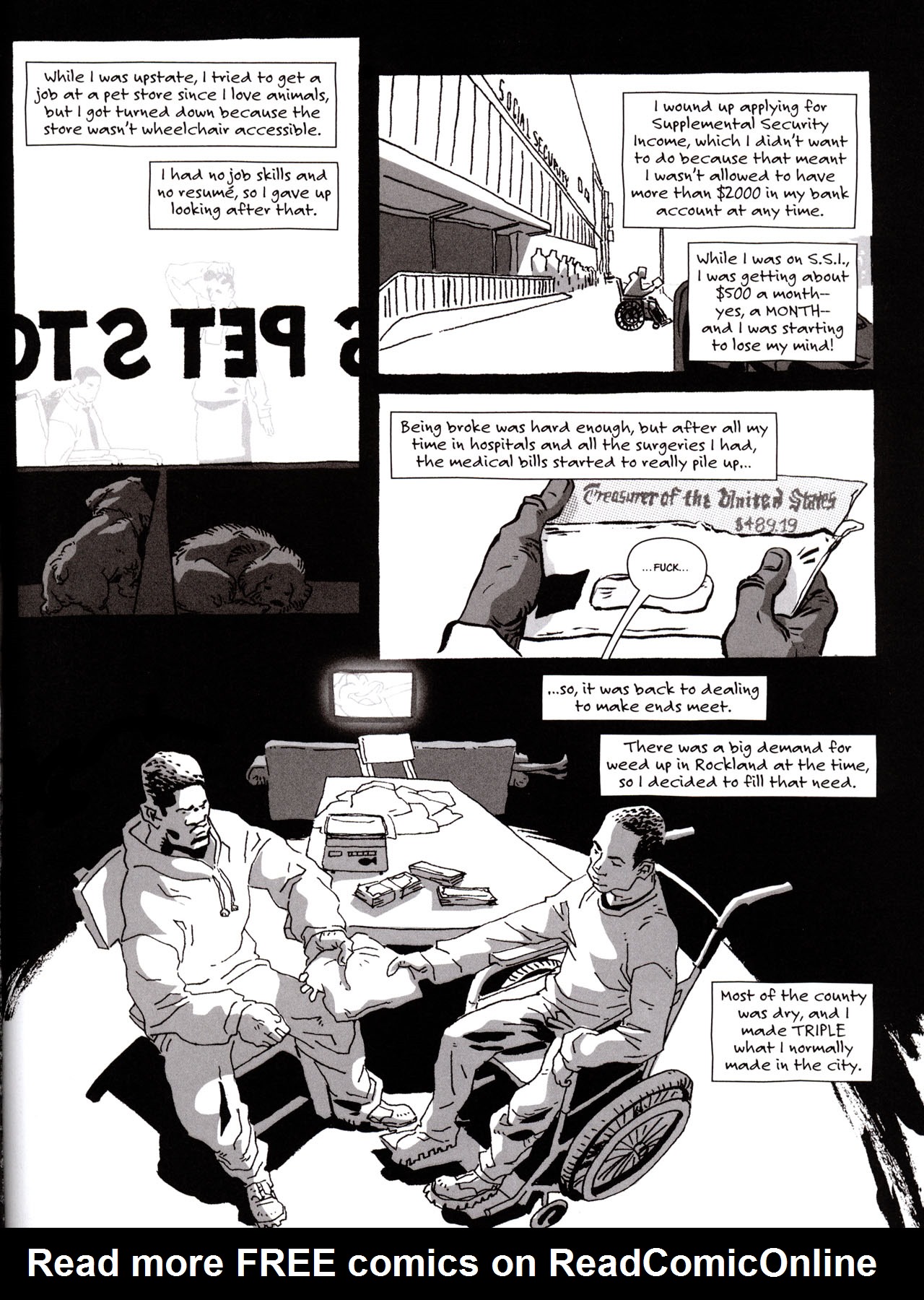 Read online Sentences: The Life of M.F. Grimm comic -  Issue # TPB - 77