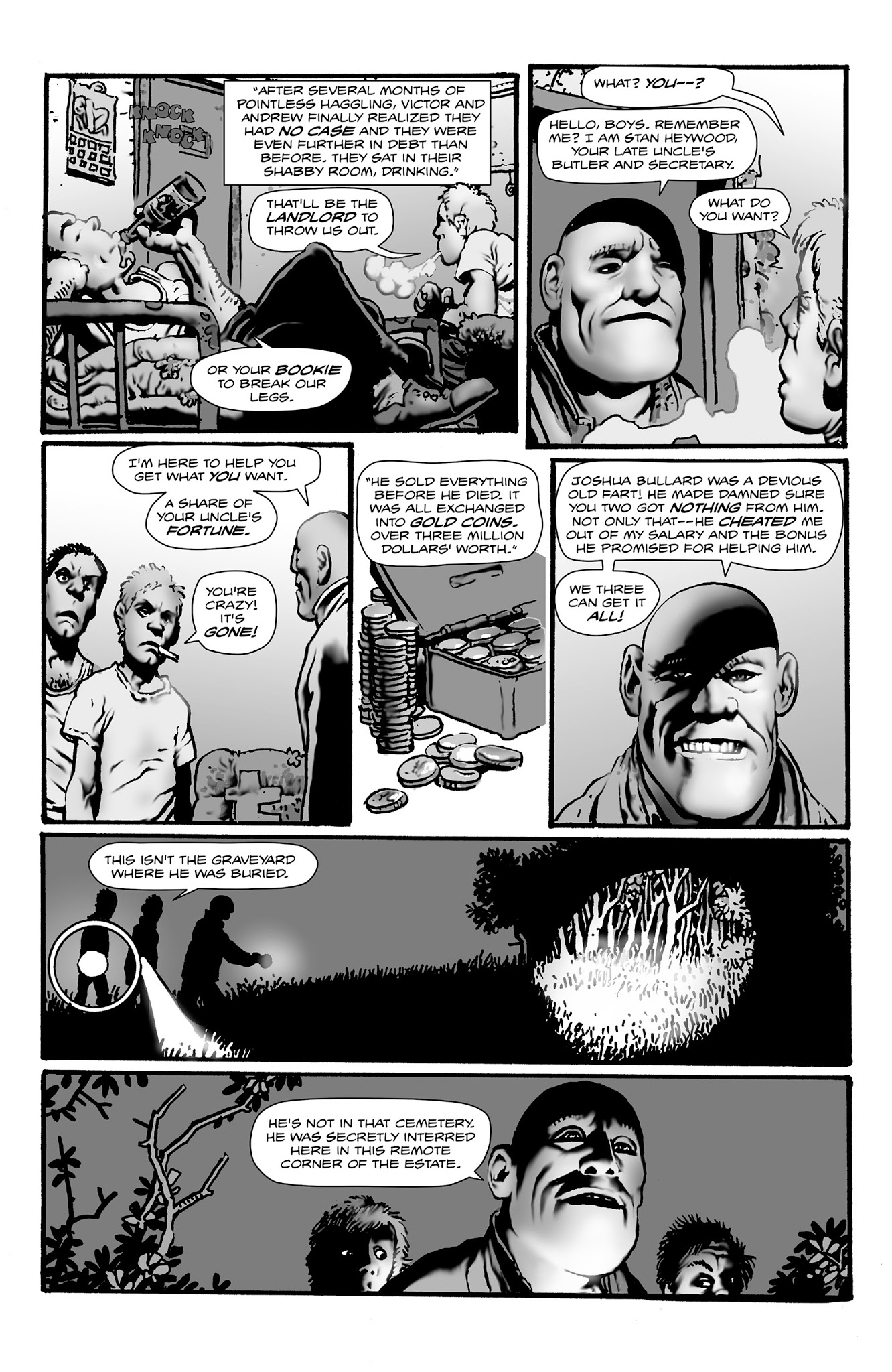 Read online Shadows on the Grave comic -  Issue #7 - 5