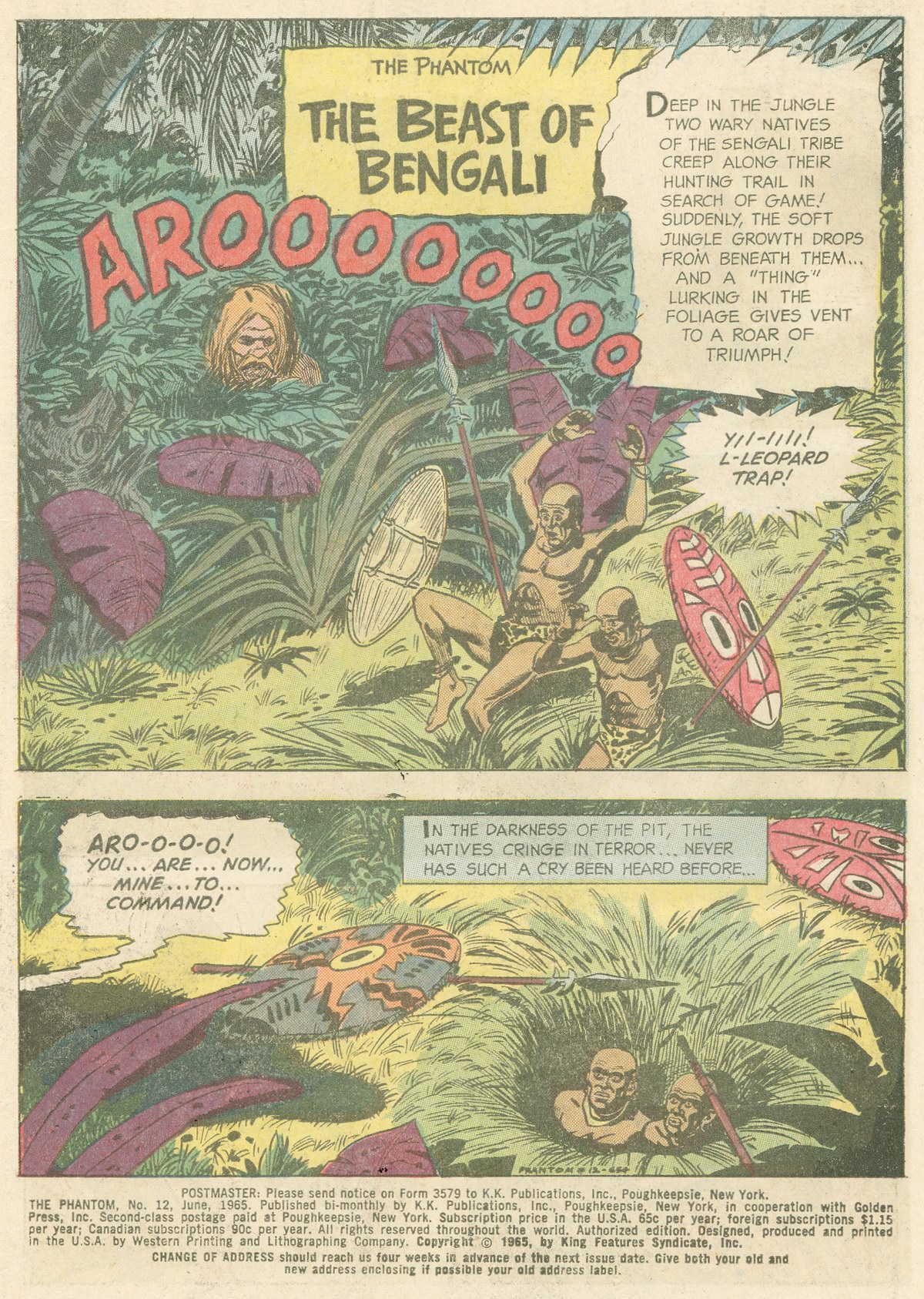 Read online The Phantom (1962) comic -  Issue #12 - 3