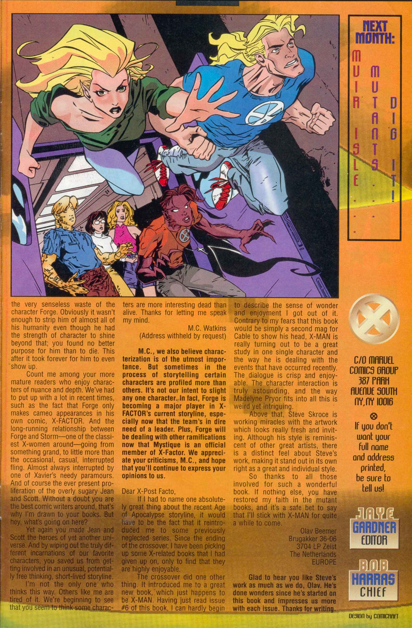 Read online X-Man comic -  Issue #11 - 21