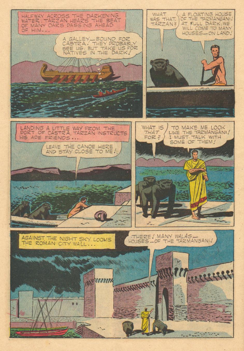 Read online Tarzan (1948) comic -  Issue #89 - 10