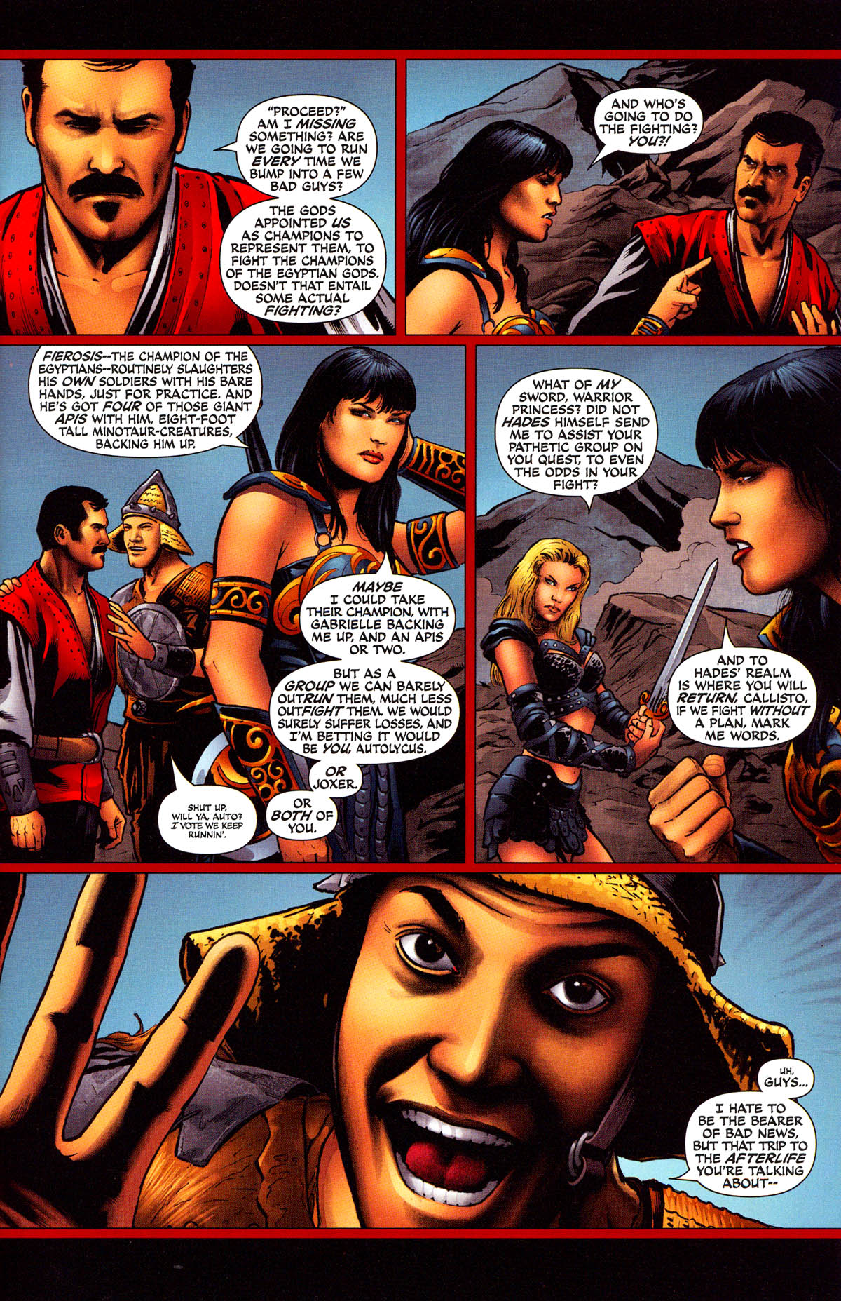 Read online Xena (2006) comic -  Issue #3 - 6