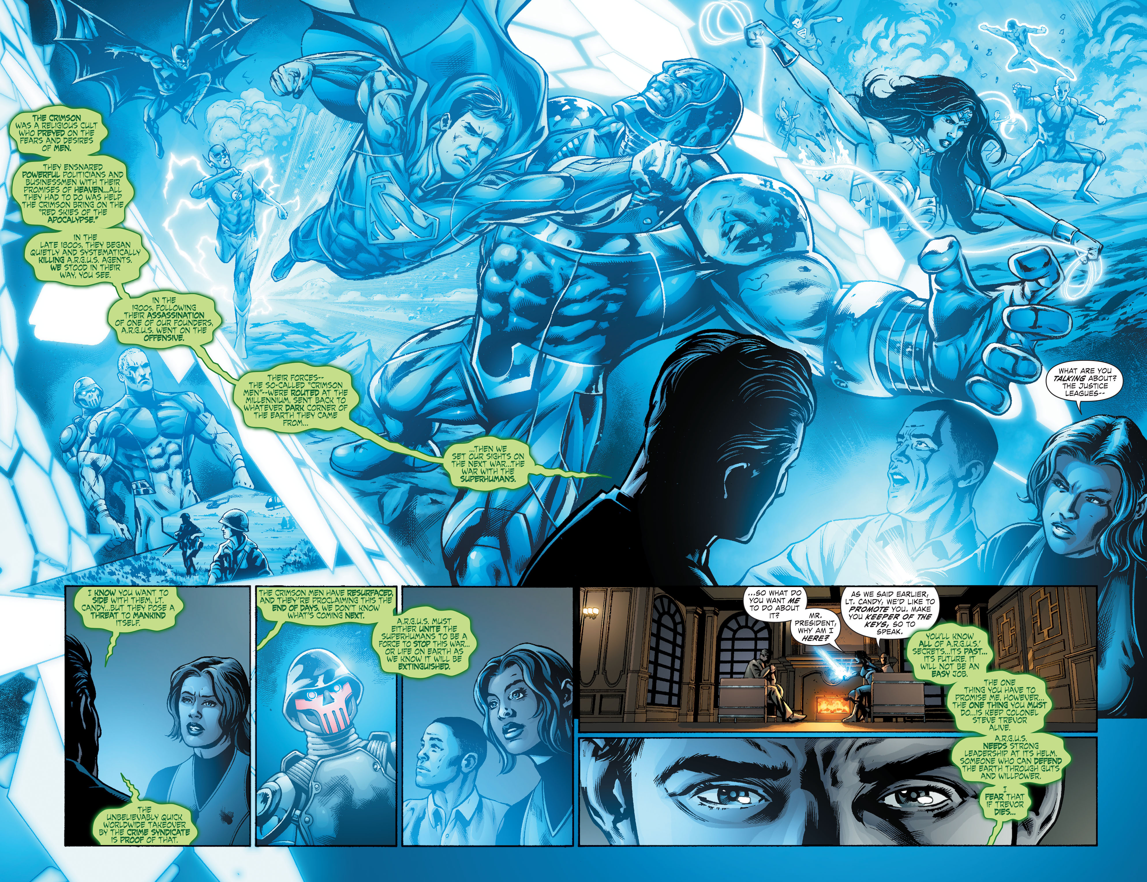 Read online Forever Evil: A.R.G.U.S. comic -  Issue #6 - 4