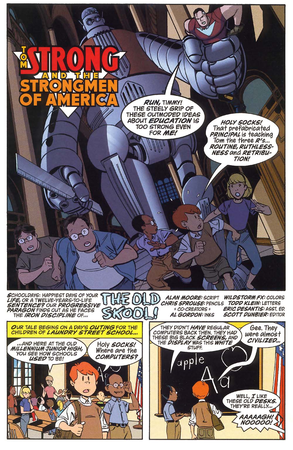 Read online Tom Strong comic -  Issue #8 - 10