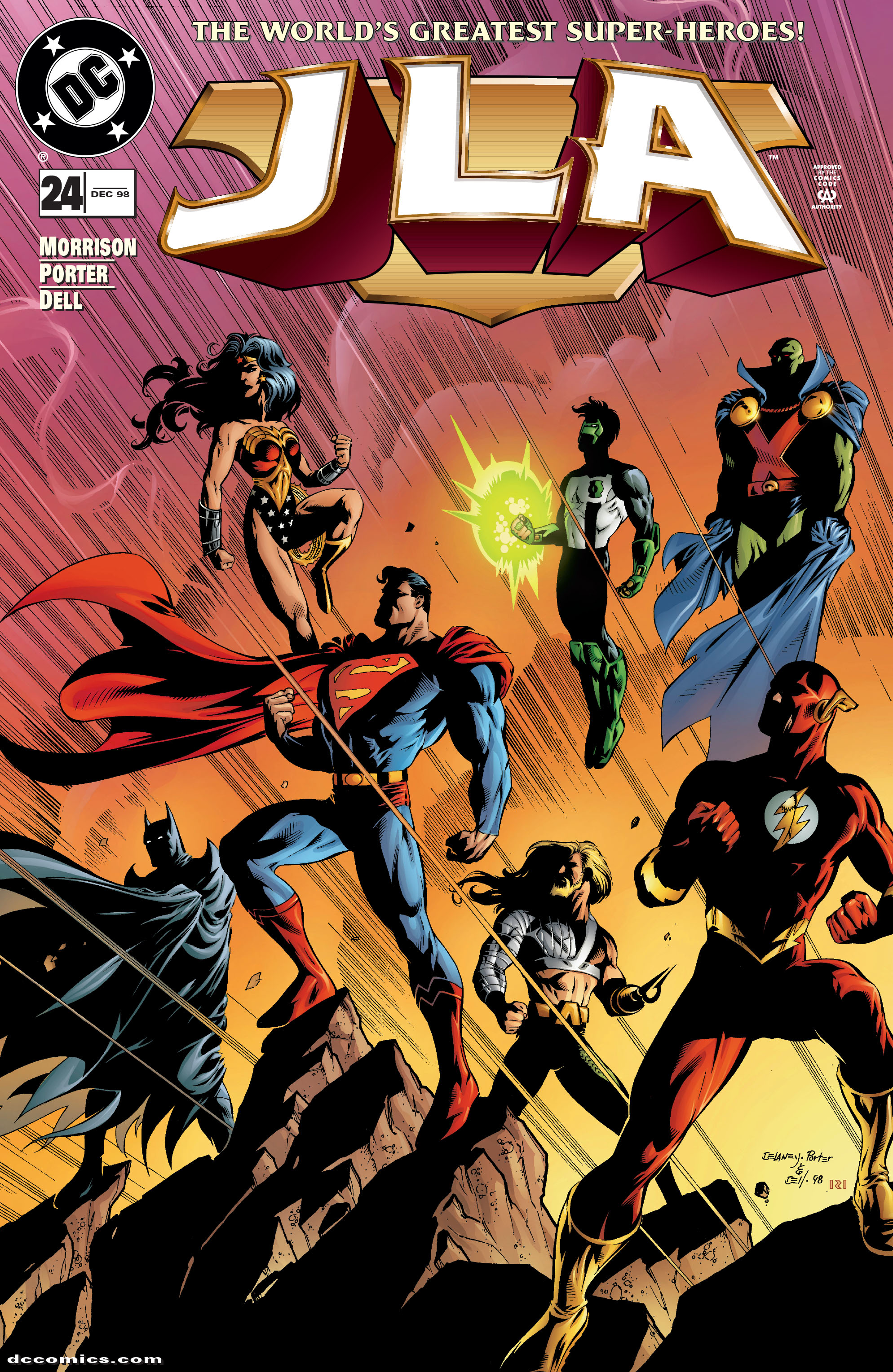 Read online JLA (1997) comic -  Issue #24 - 1