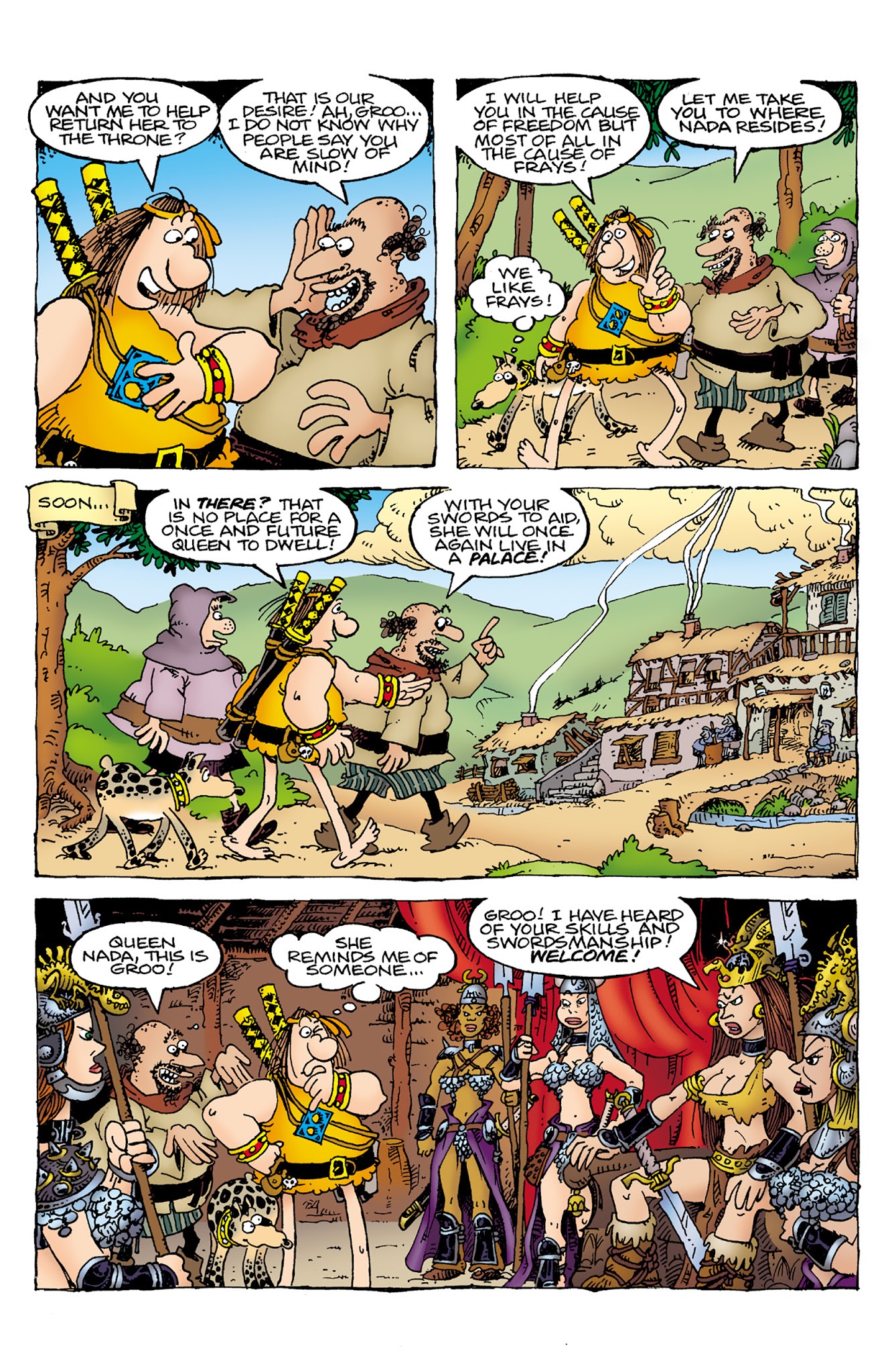 Read online Groo: Friends and Foes comic -  Issue #7 - 11