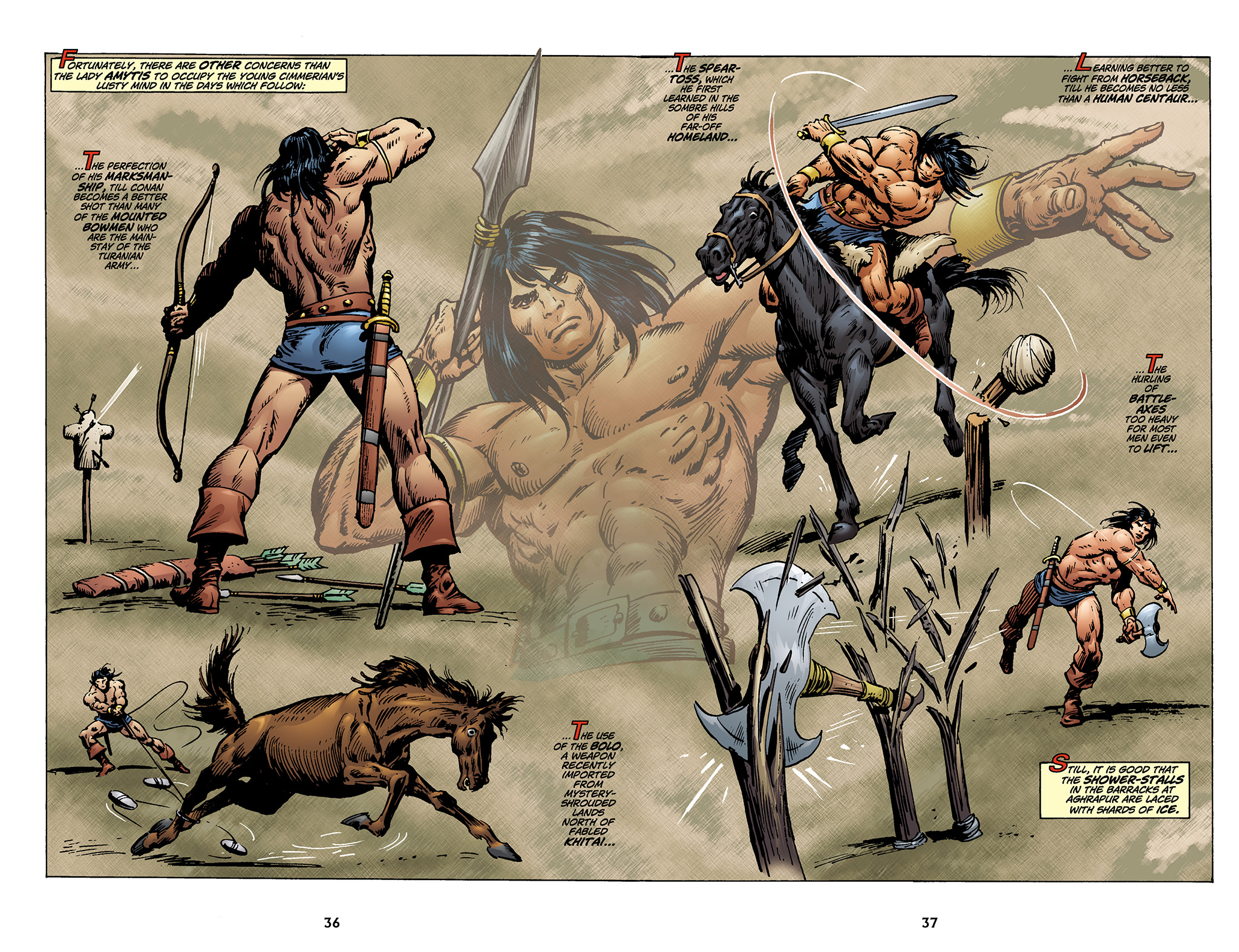 Read online The Chronicles of Conan comic -  Issue # TPB 6 (Part 1) - 36