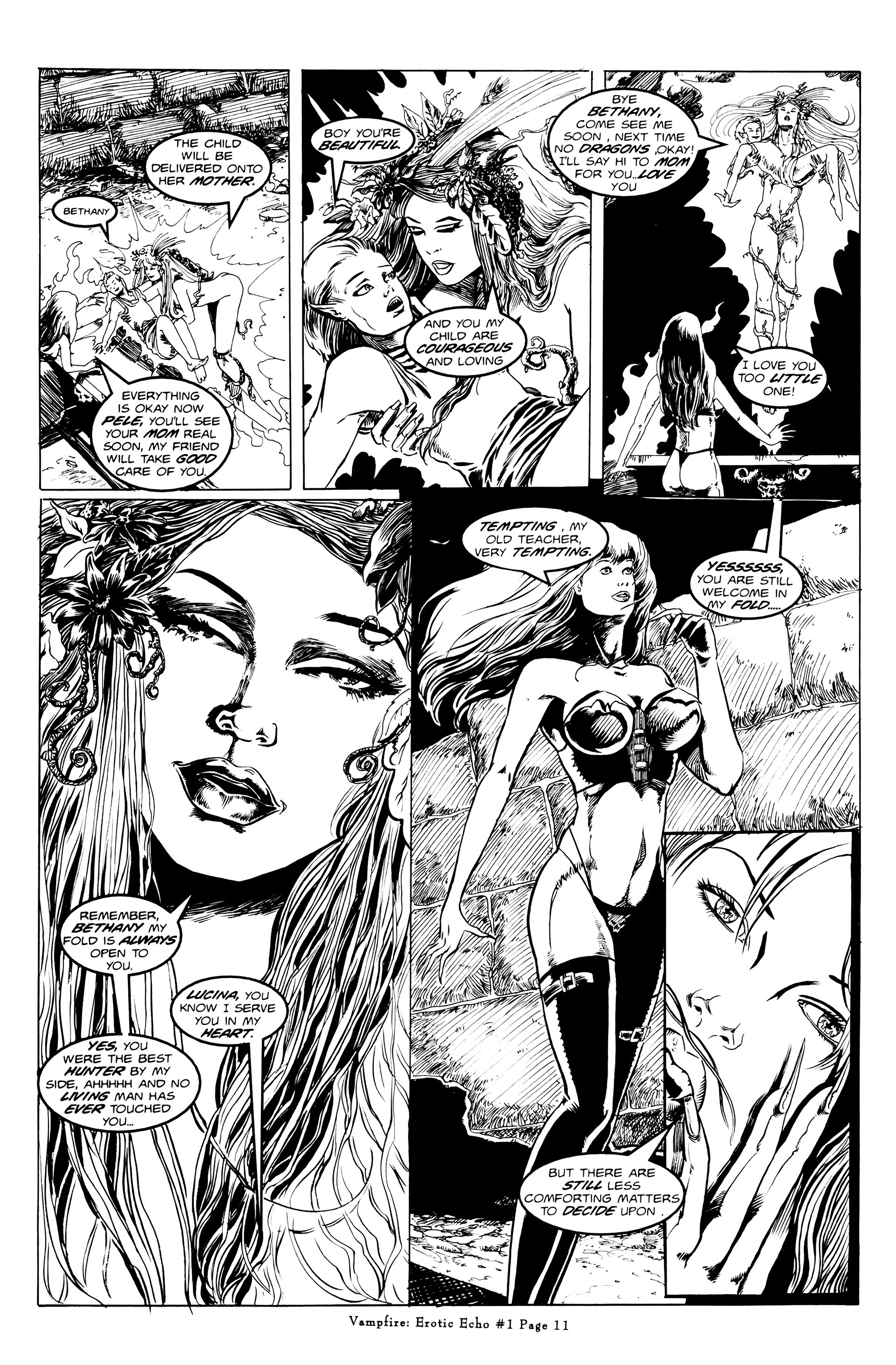 Read online Vampfire: Erotic Echo comic -  Issue #1 - 13