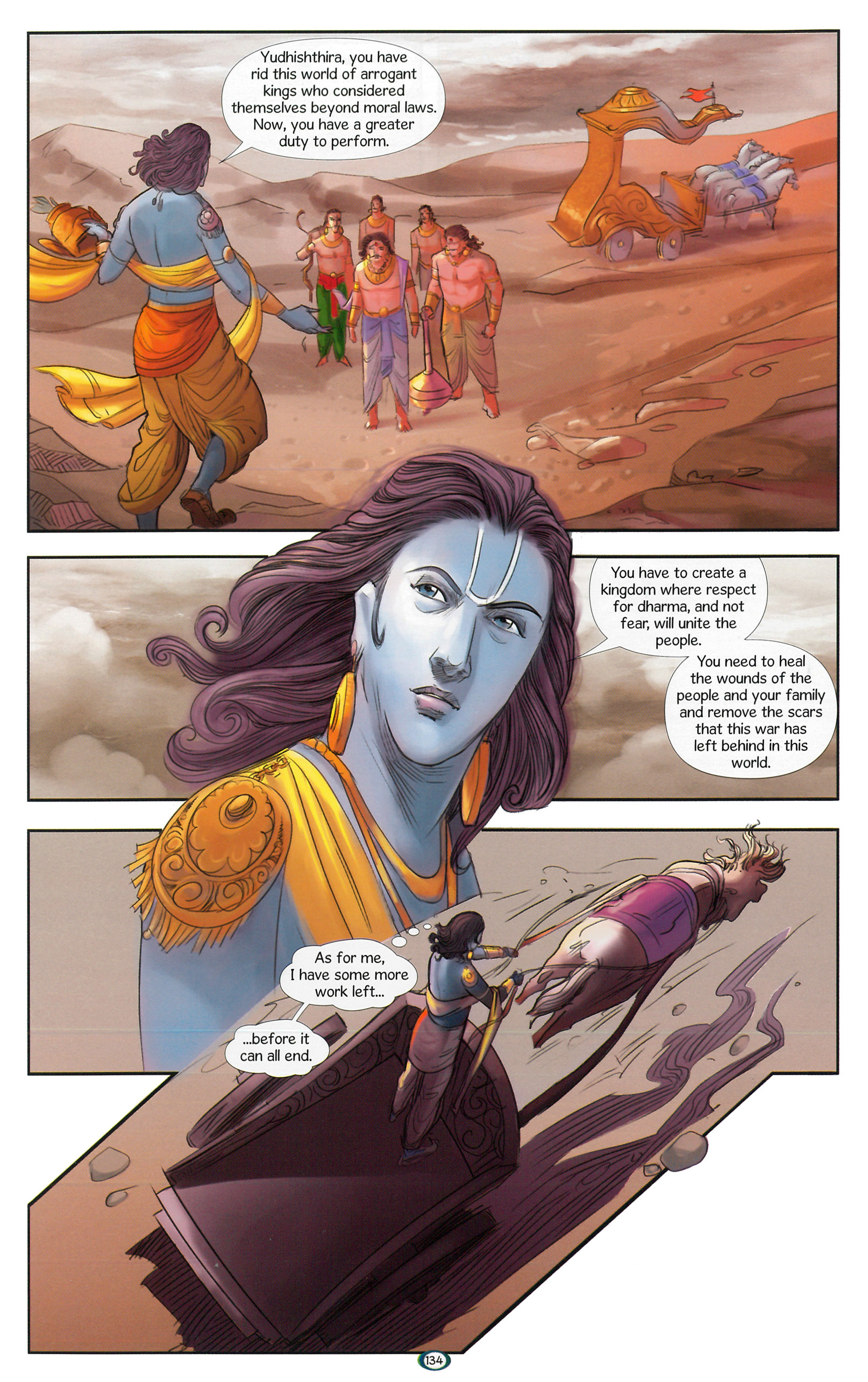 Read online Krishna: Defender of Dharma comic -  Issue # TPB (Part 2) - 37